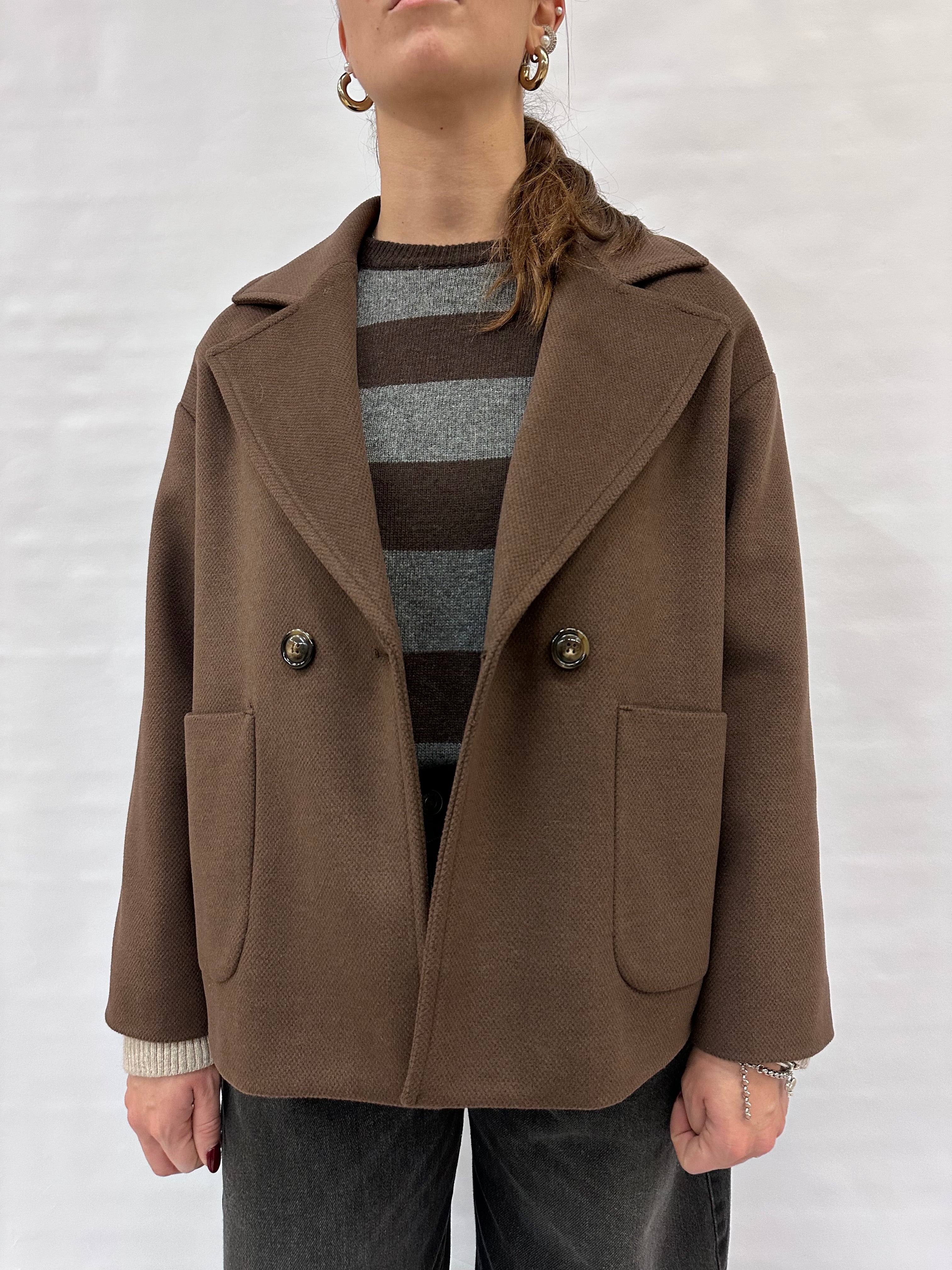 Cappottino TENSIONE IN doppiopetto - COD: 9720