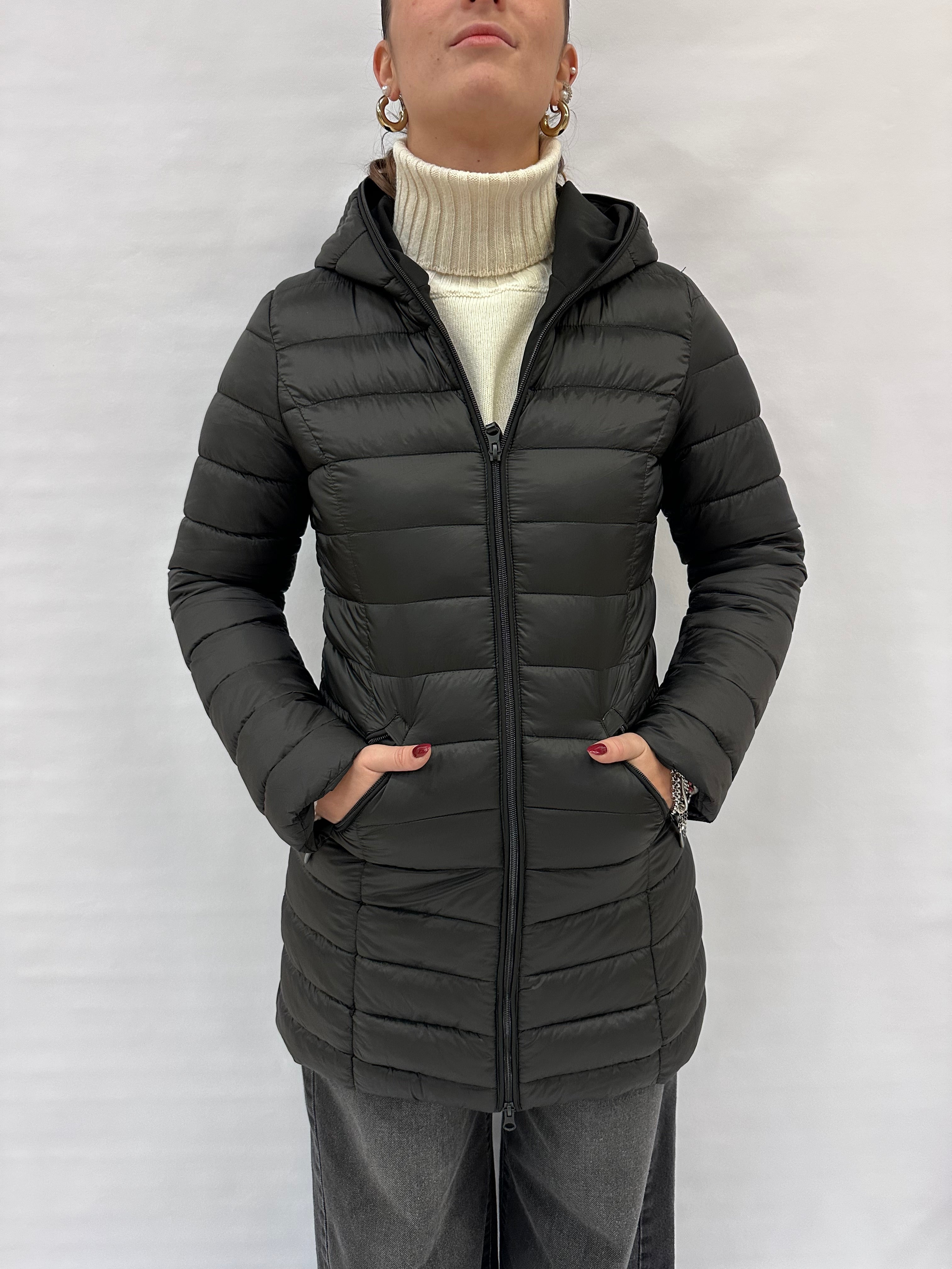 Piumino COXI MODA lungo imbottitura in ovatta - COD: G6804