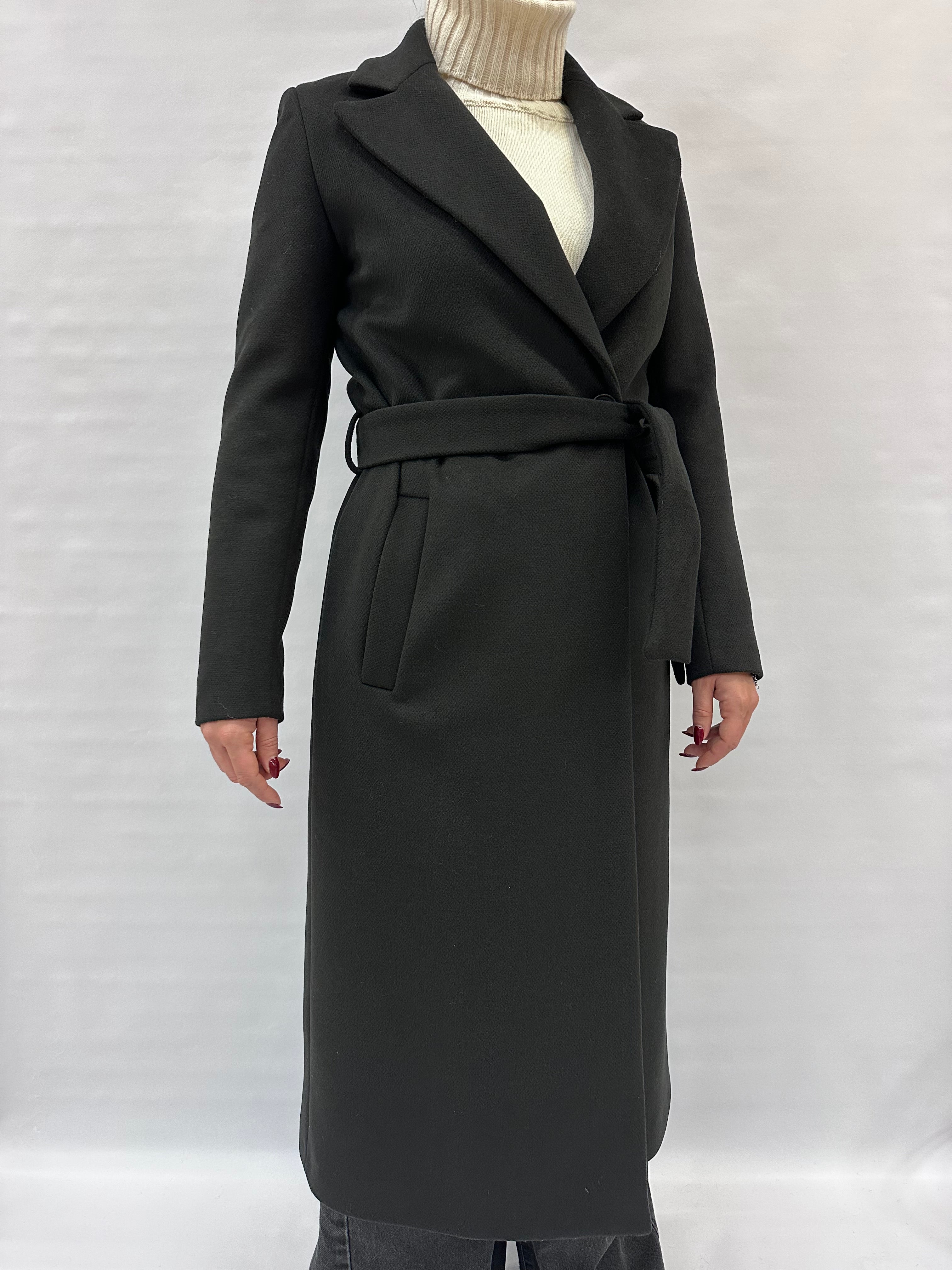 Cappotto RINASCIMENTO lungo con cintura in dotazione - COD: CFC0125812003