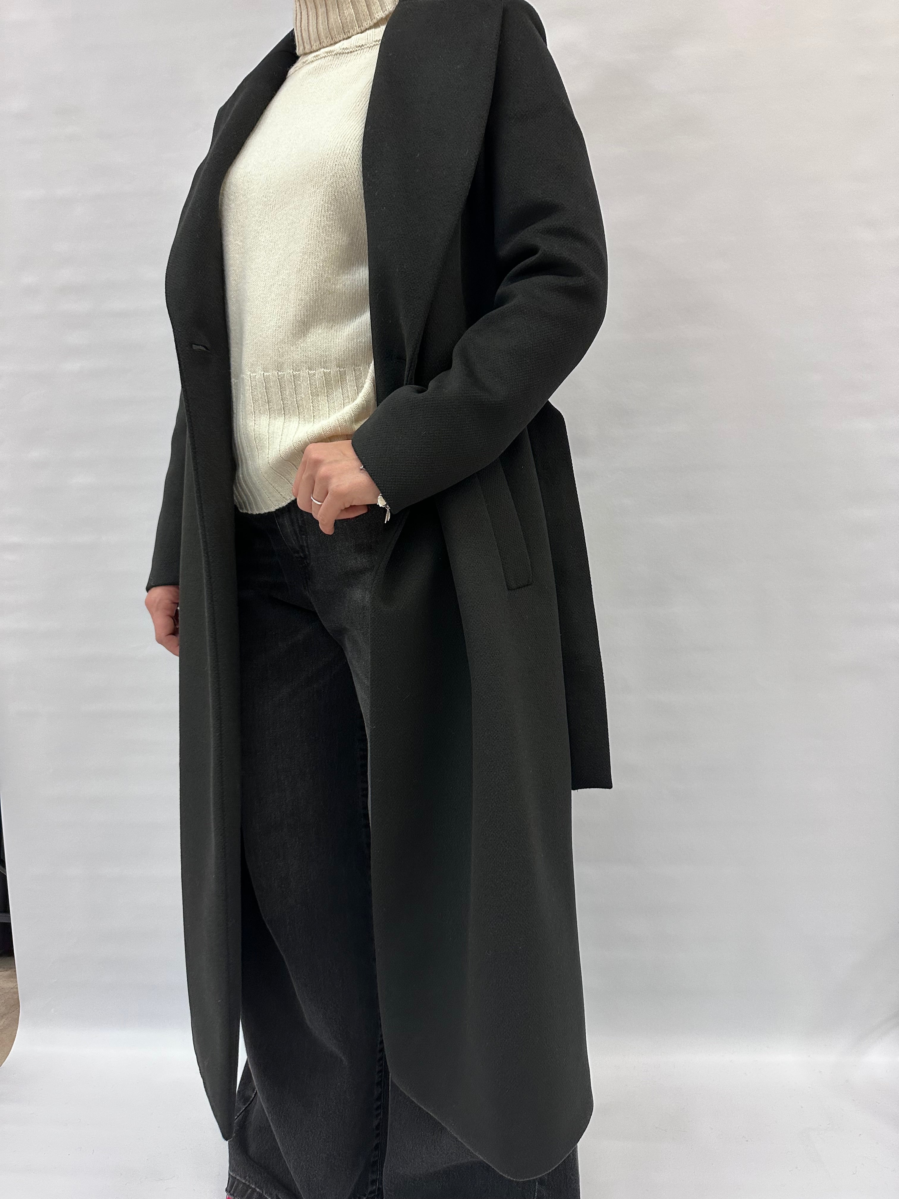 Cappotto RINASCIMENTO lungo con cintura in dotazione - COD: CFC0125812003