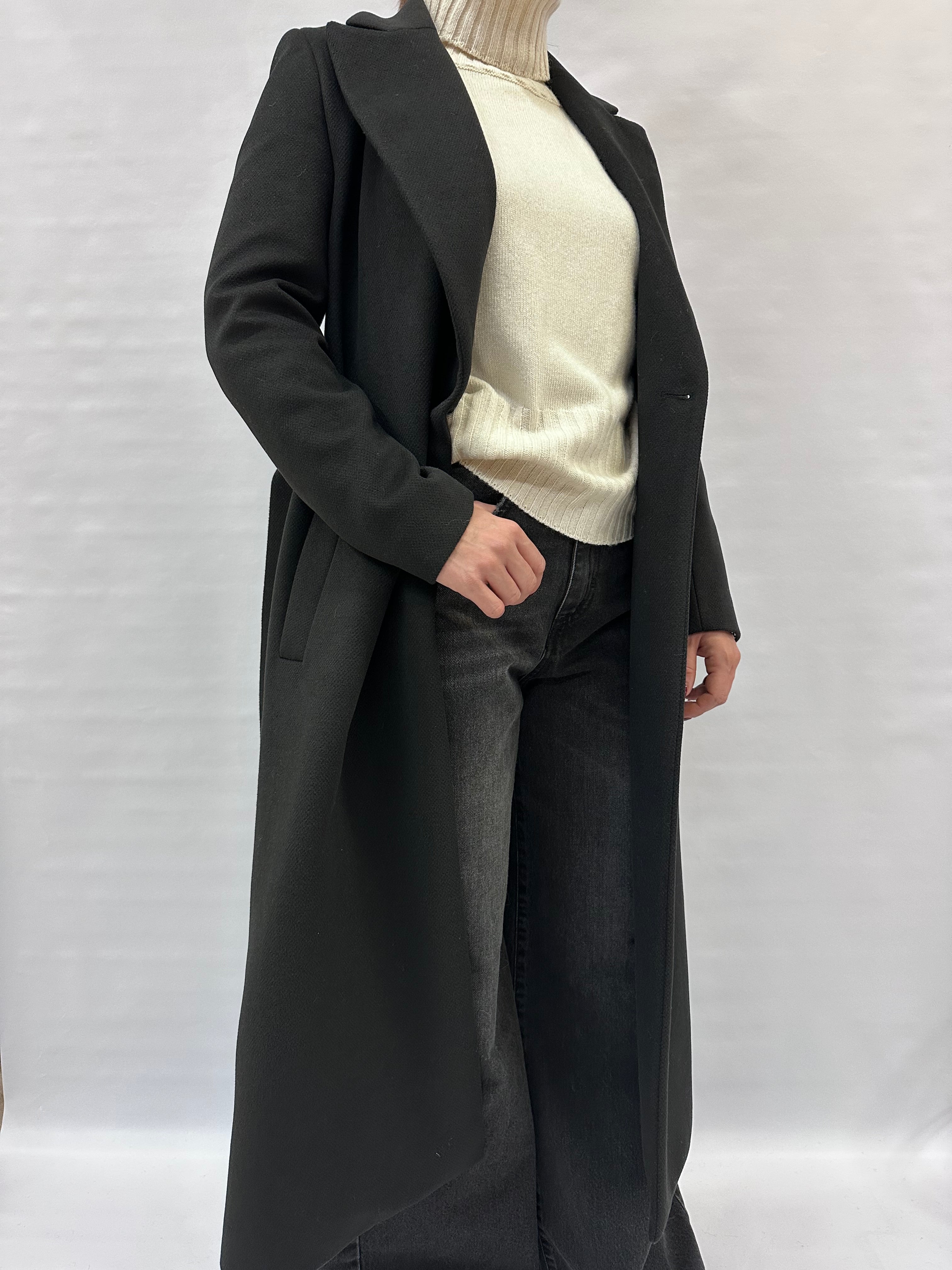 Cappotto RINASCIMENTO lungo con cintura in dotazione - COD: CFC0125812003