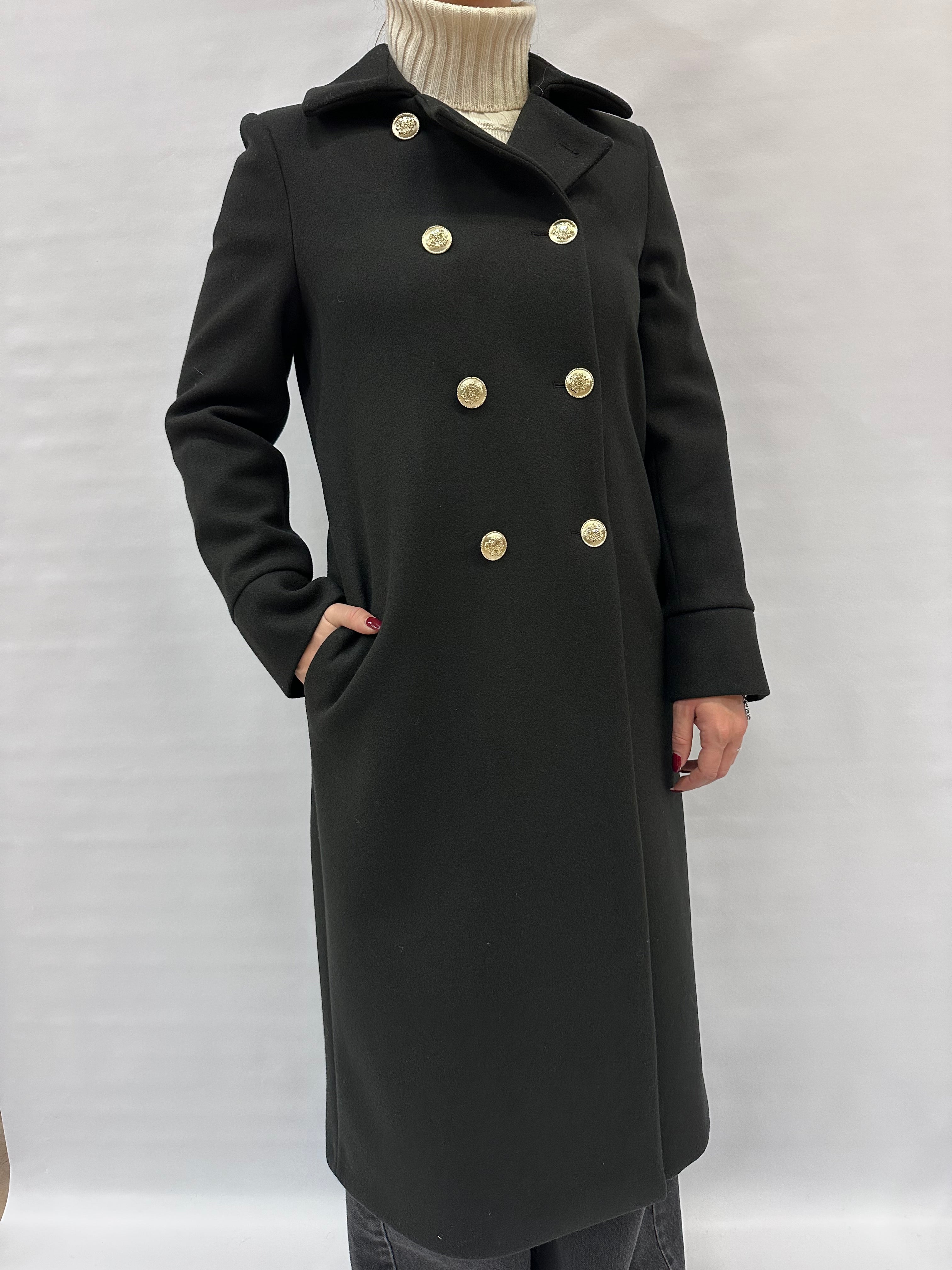 Cappotto LADY&LADY lungo doppiopetto - COD: CT27223