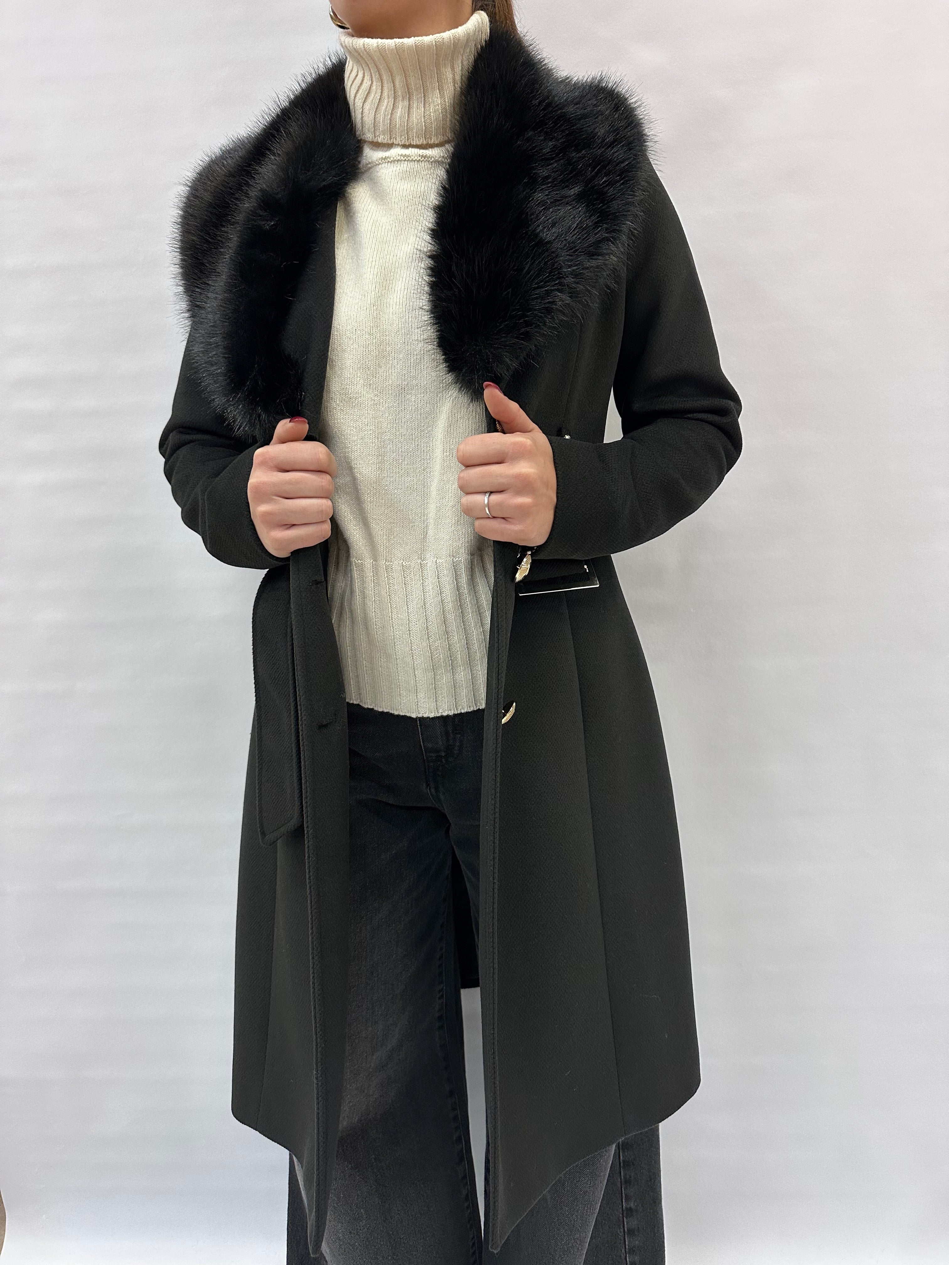Cappotto RINASCIMENTO con pelo ecologico removibile - COD: CFC0121899003