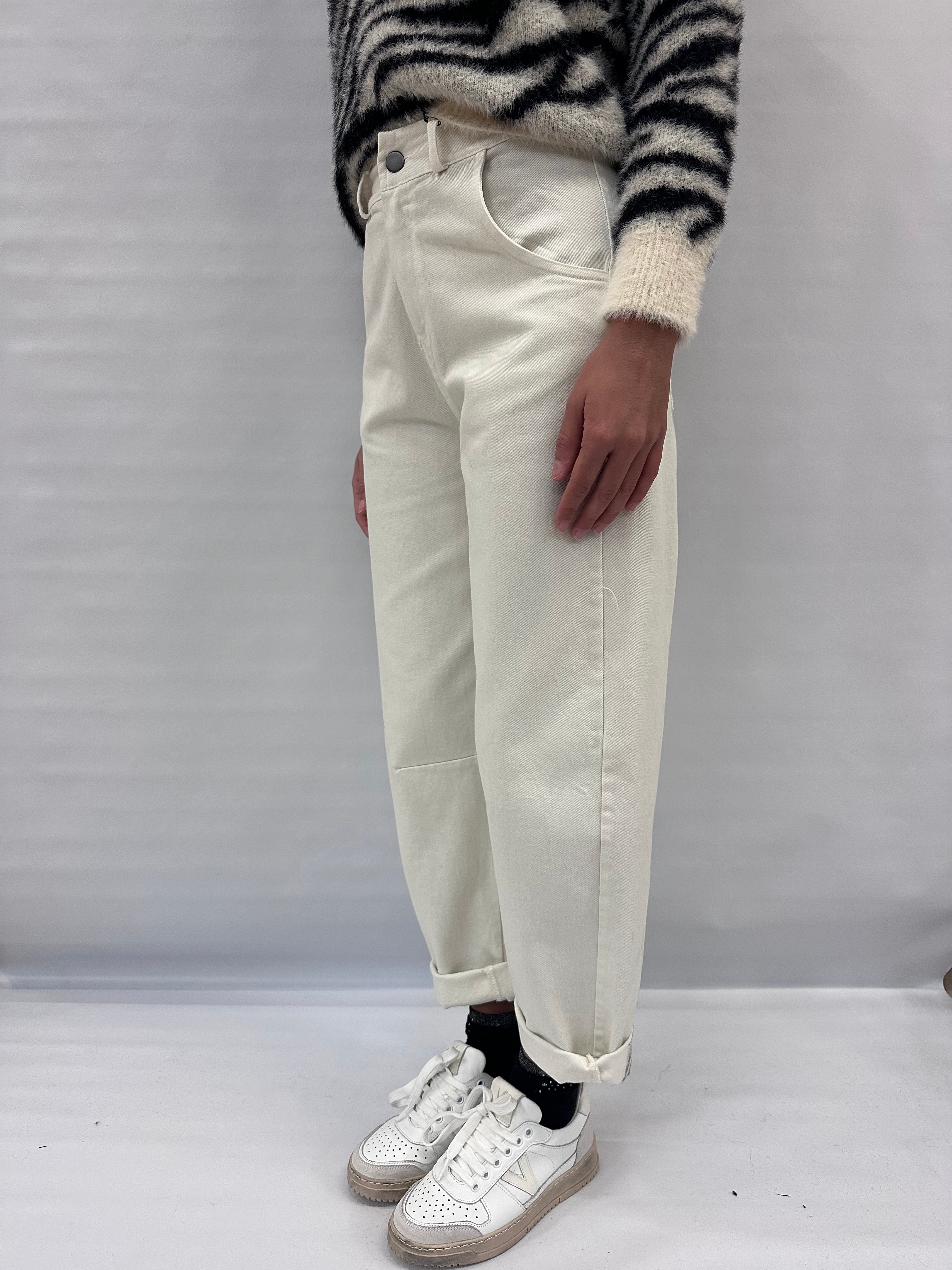 Jeans TENSIONE IN ovetto a fondo largo - COD: PA5137AI25