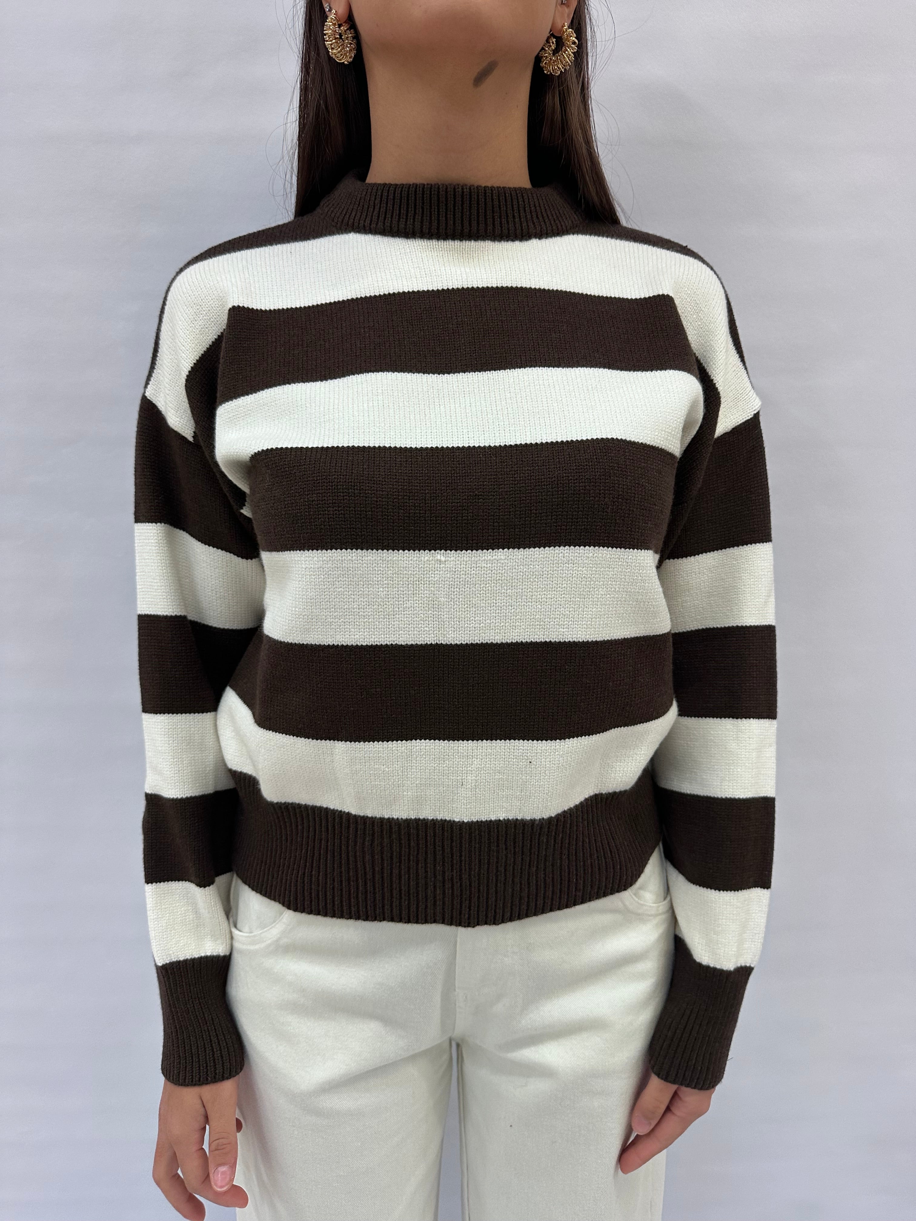 Maglione BLUEJOINT abbastanza morbida a righe , COD: 78157