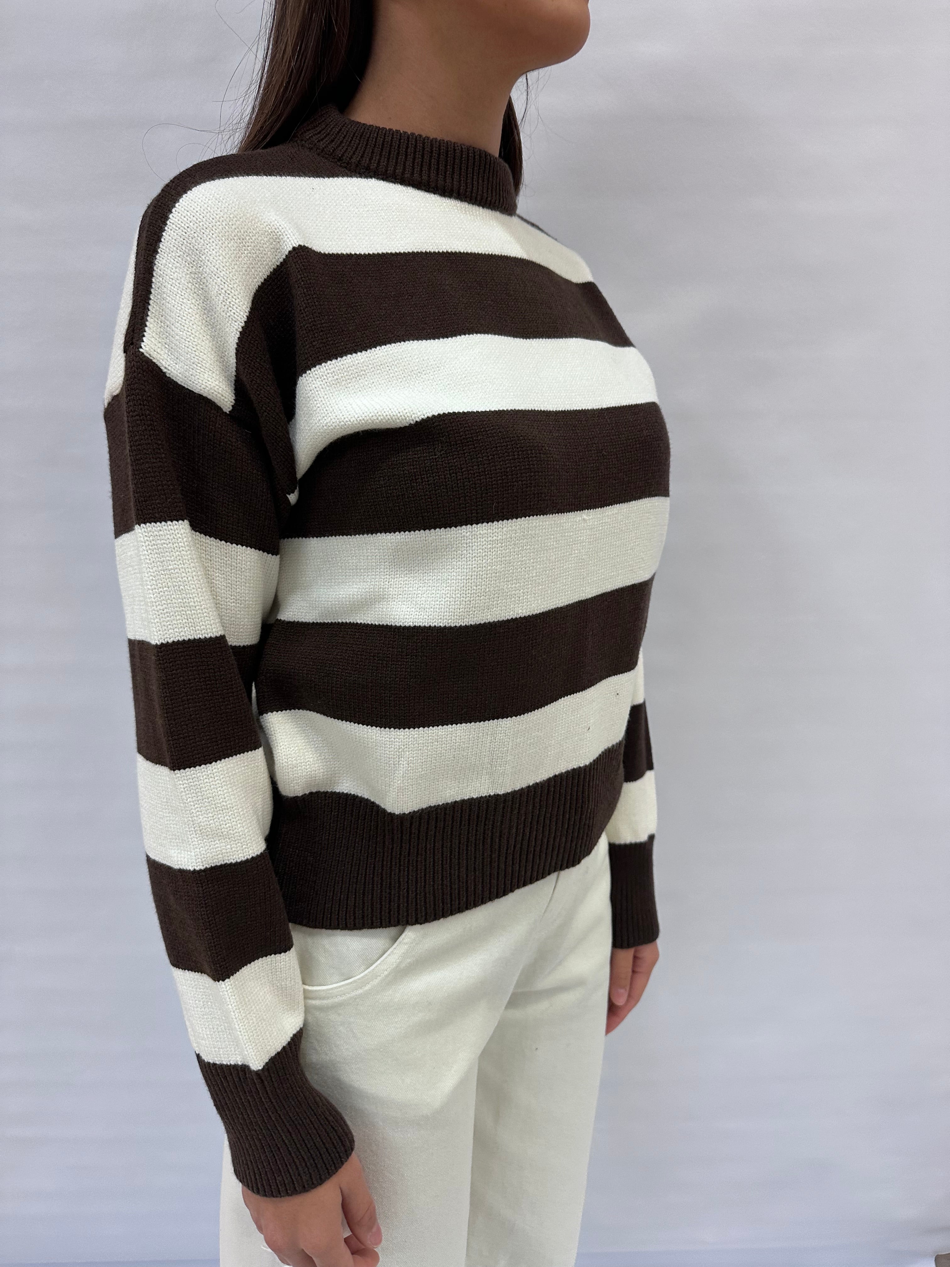 Maglione BLUEJOINT abbastanza morbida a righe , COD: 78157