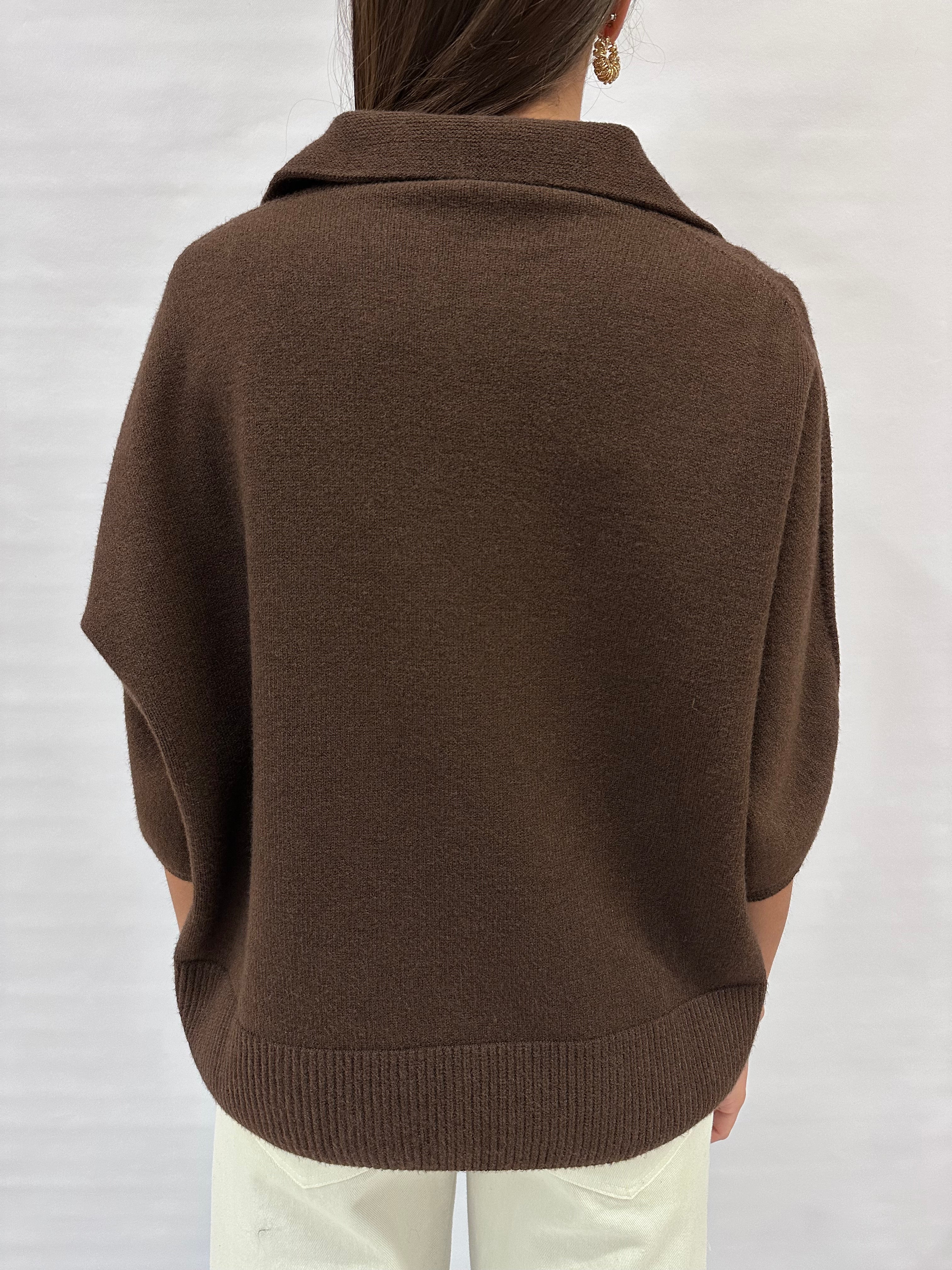 Polo TENSIONE IN Oversize manica 3/4 , COD: D80886