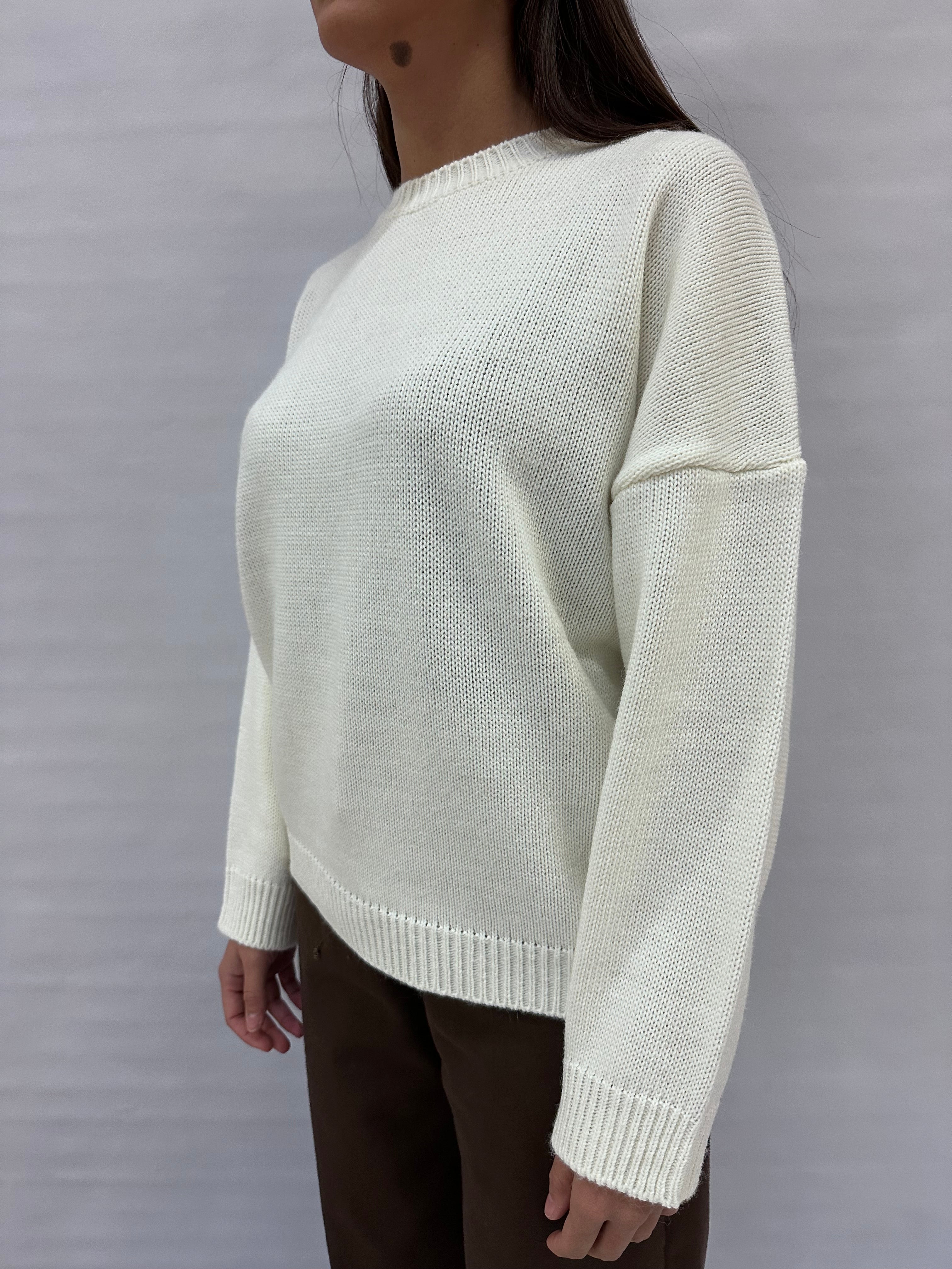 Maglione TENSIONE IN girocollo morbido , COD: 252PA9392