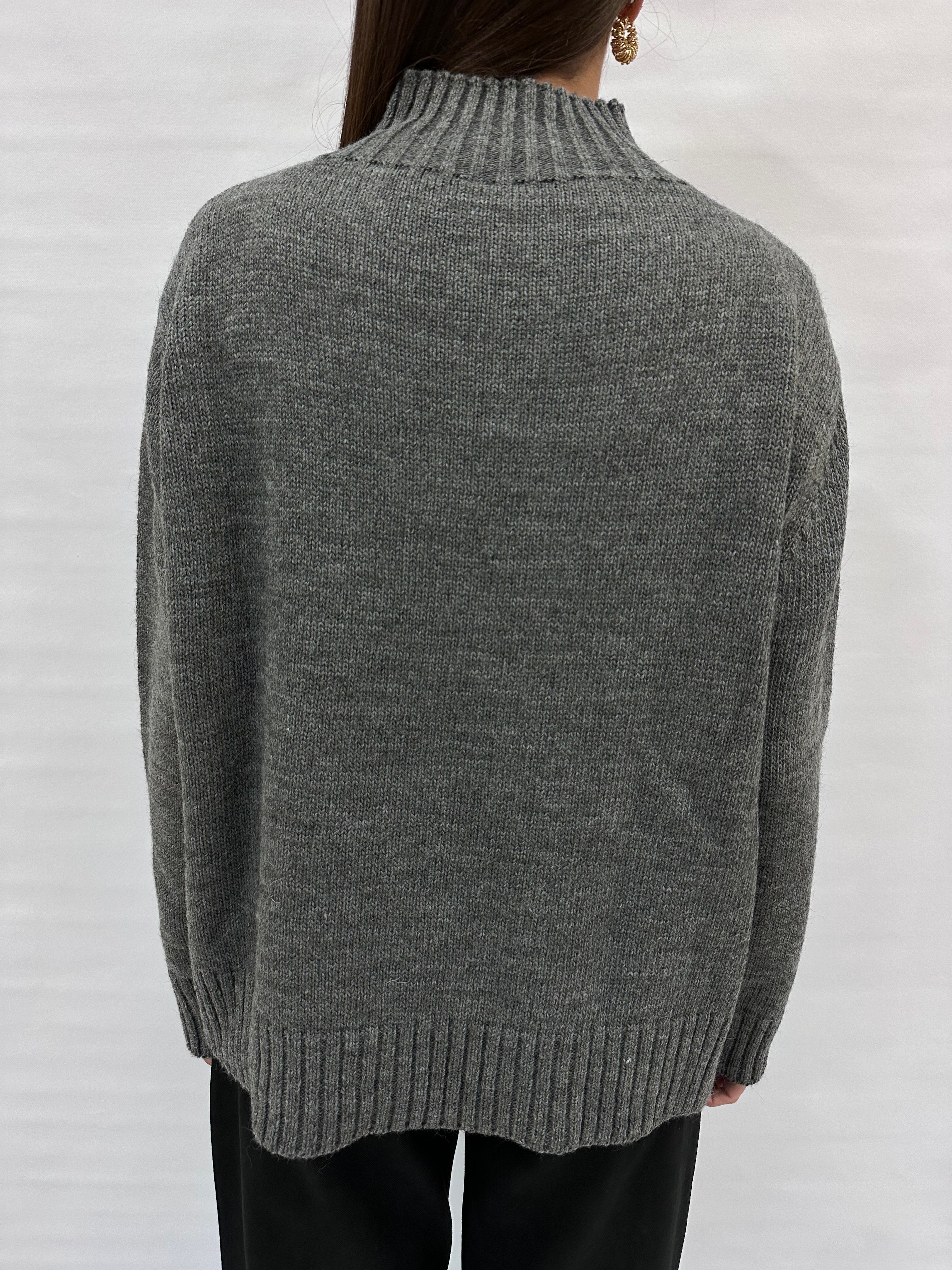 Maglione TENSIONE IN collo alto , COD: D82044