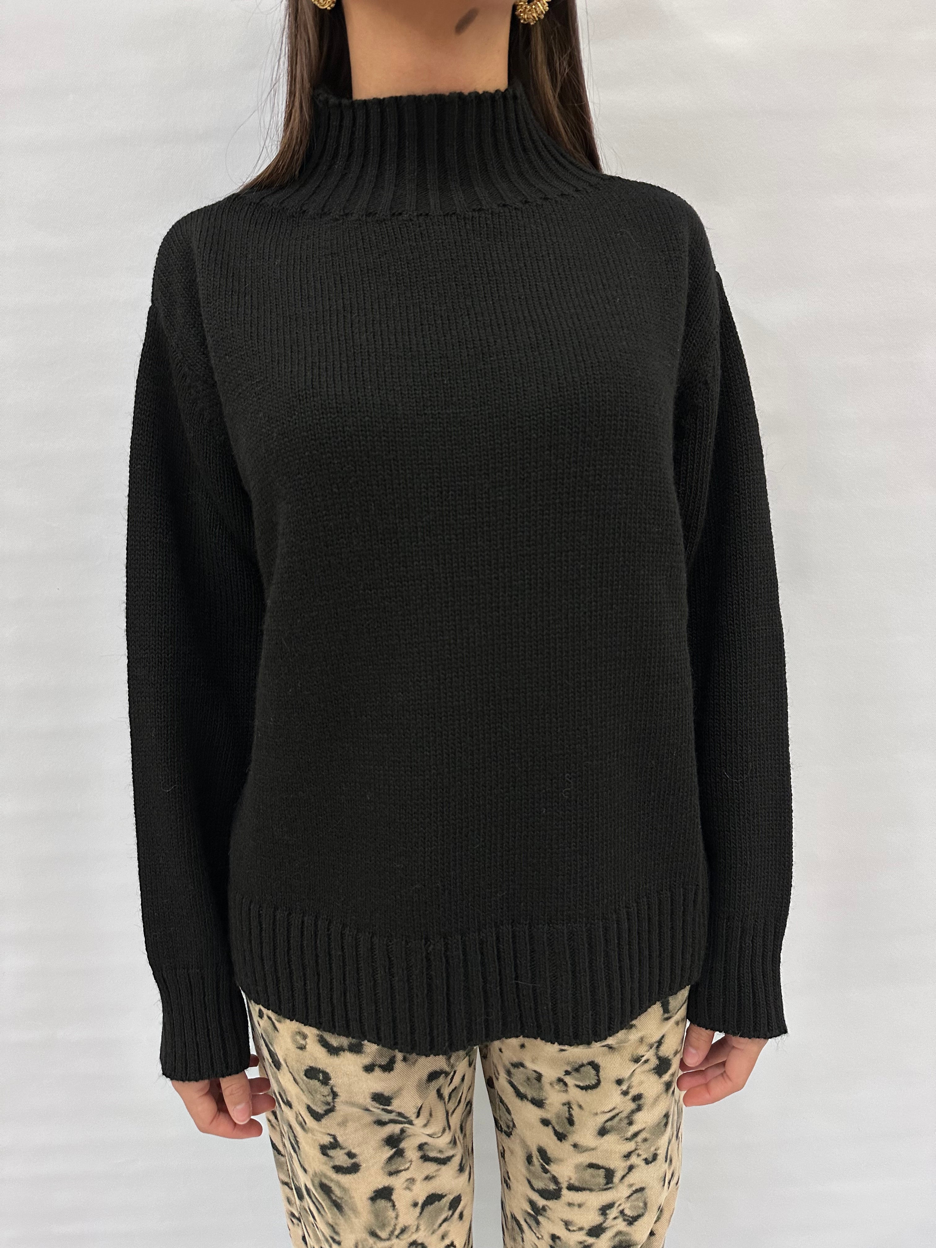 Maglione TENSIONE IN collo alto , COD: D82044