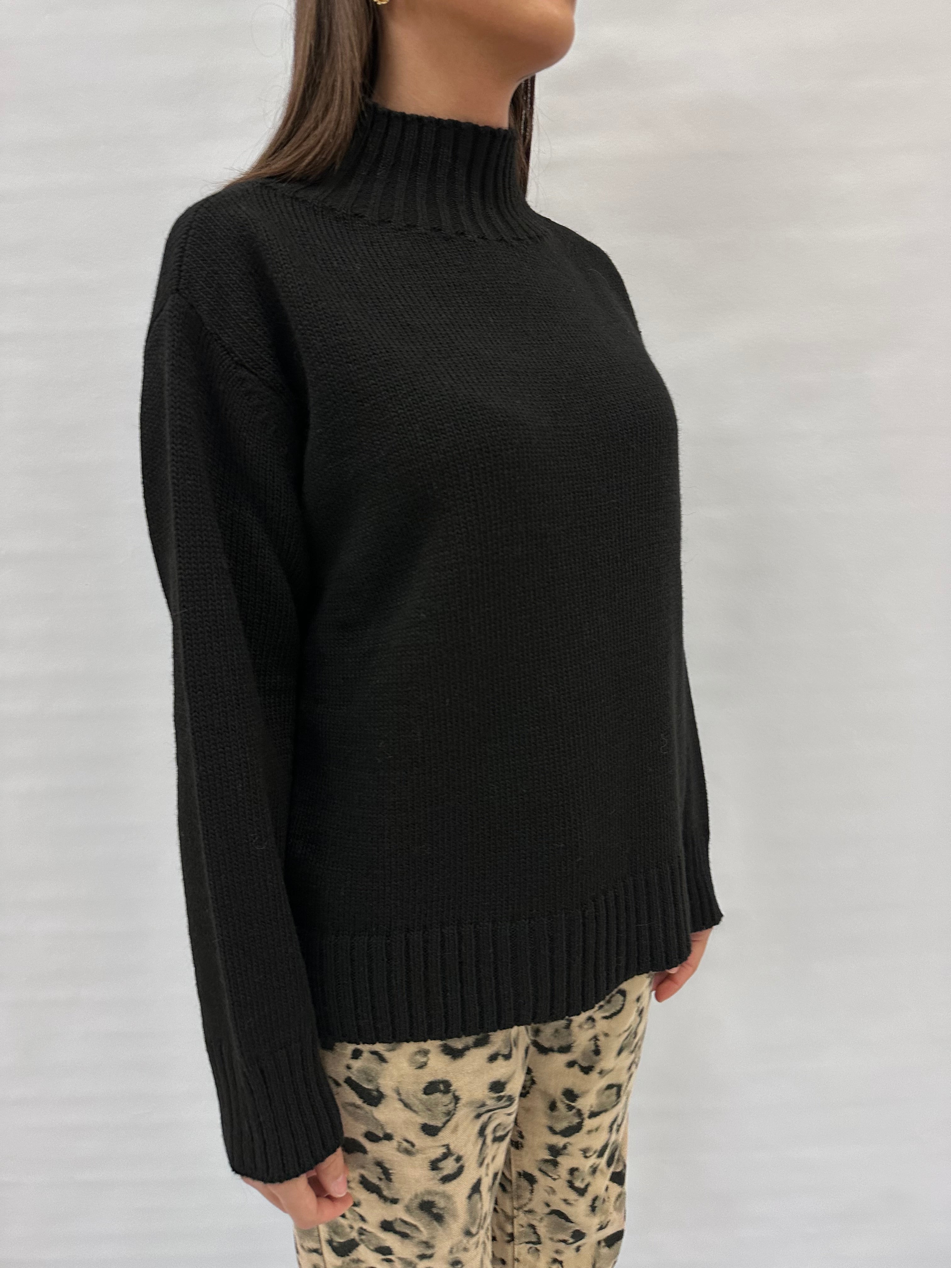 Maglione TENSIONE IN collo alto , COD: D82044