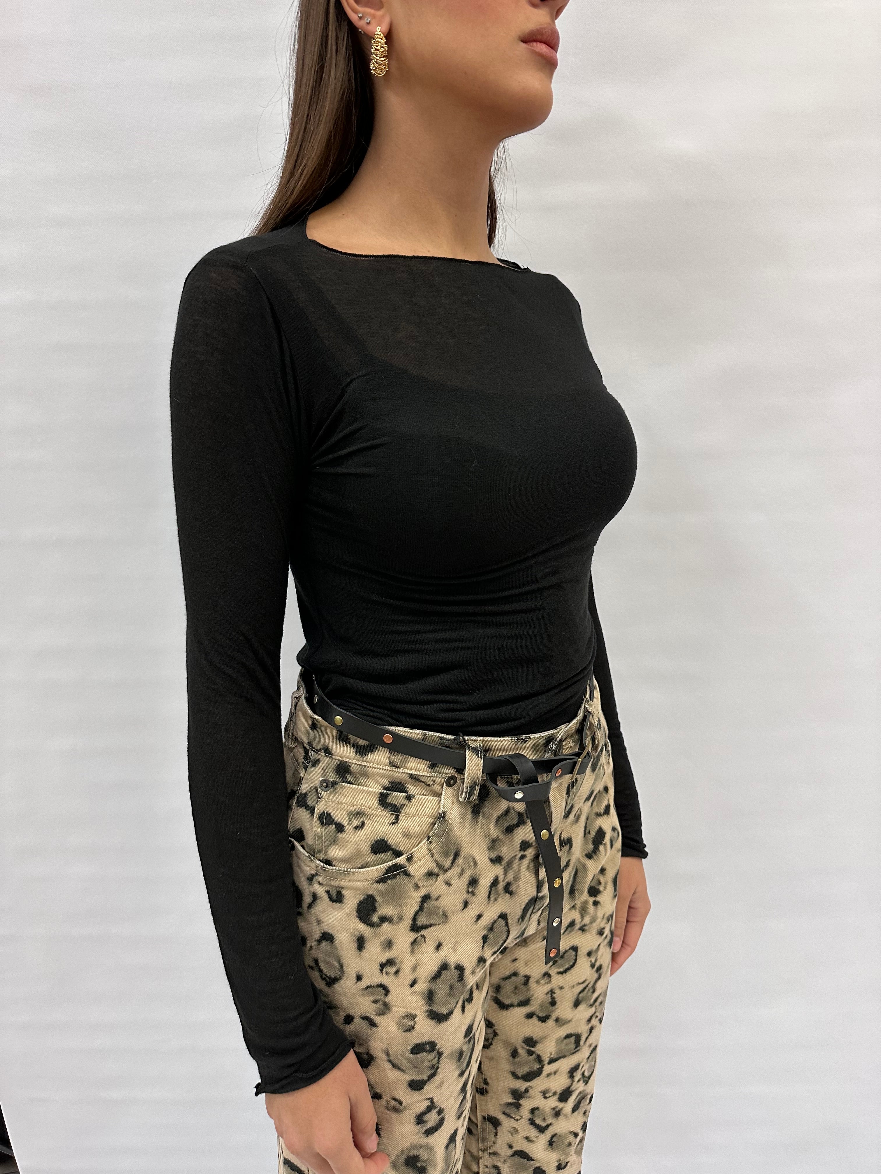 Maglia TENSIONE IN in viscosa con Cashmere , COD: 100BARCA