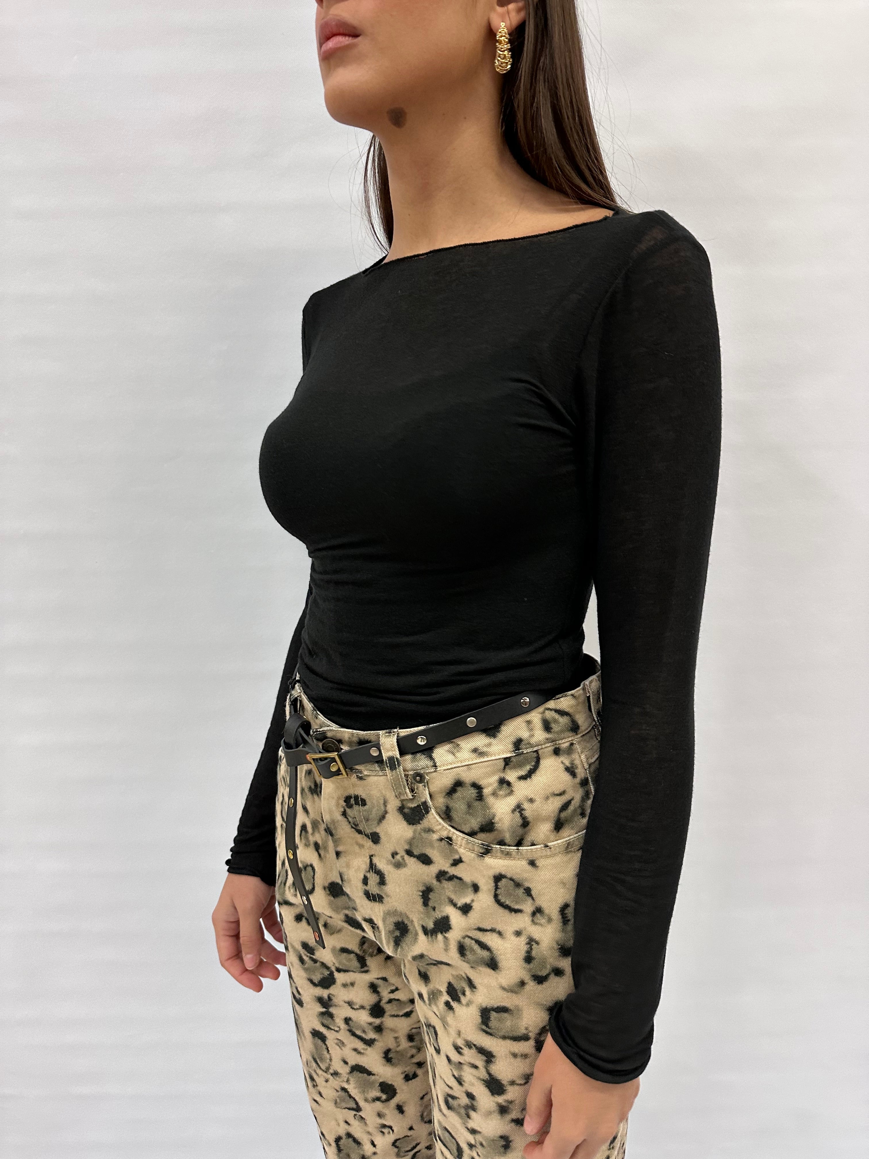 Maglia TENSIONE IN in viscosa con Cashmere , COD: 100BARCA