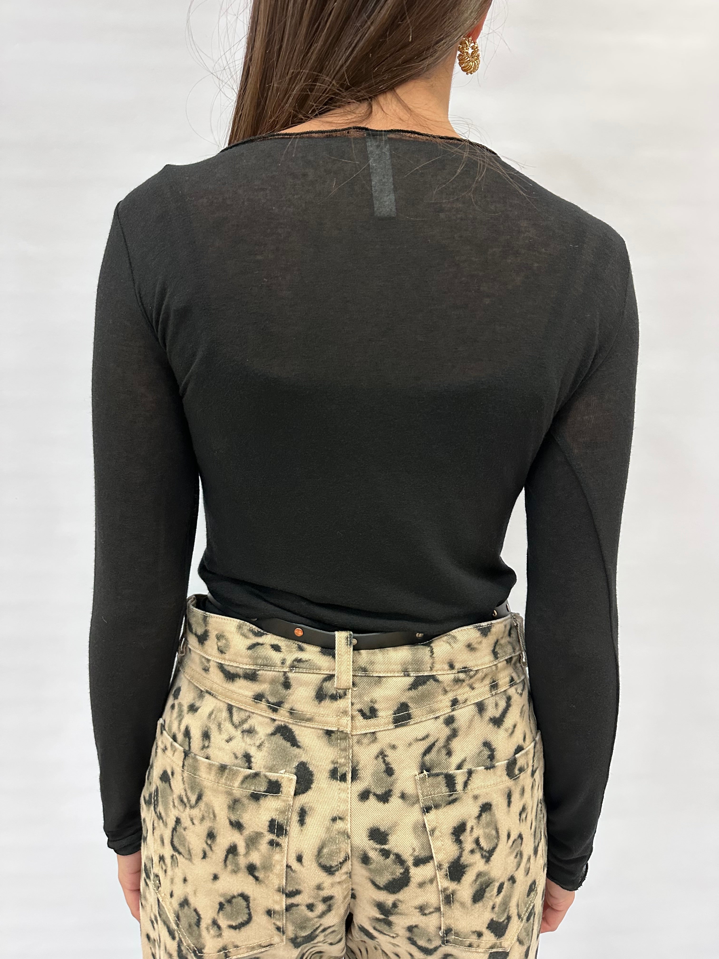 Maglia TENSIONE IN in viscosa con Cashmere , COD: 100BARCA