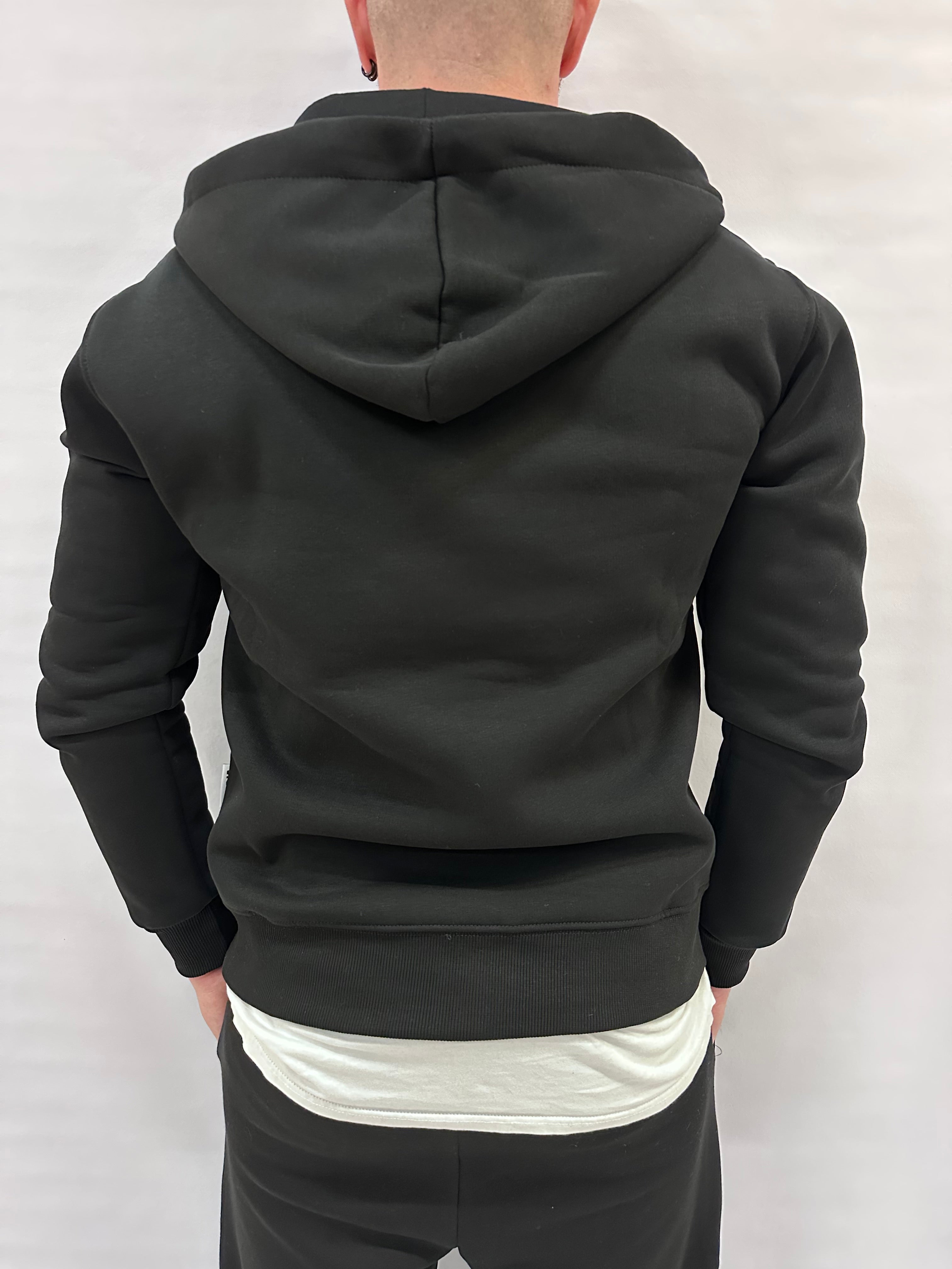 Felpa BERNA tuta con cappuccio e zip disponibile anche con pantalone in coordinato , COD: 2520181