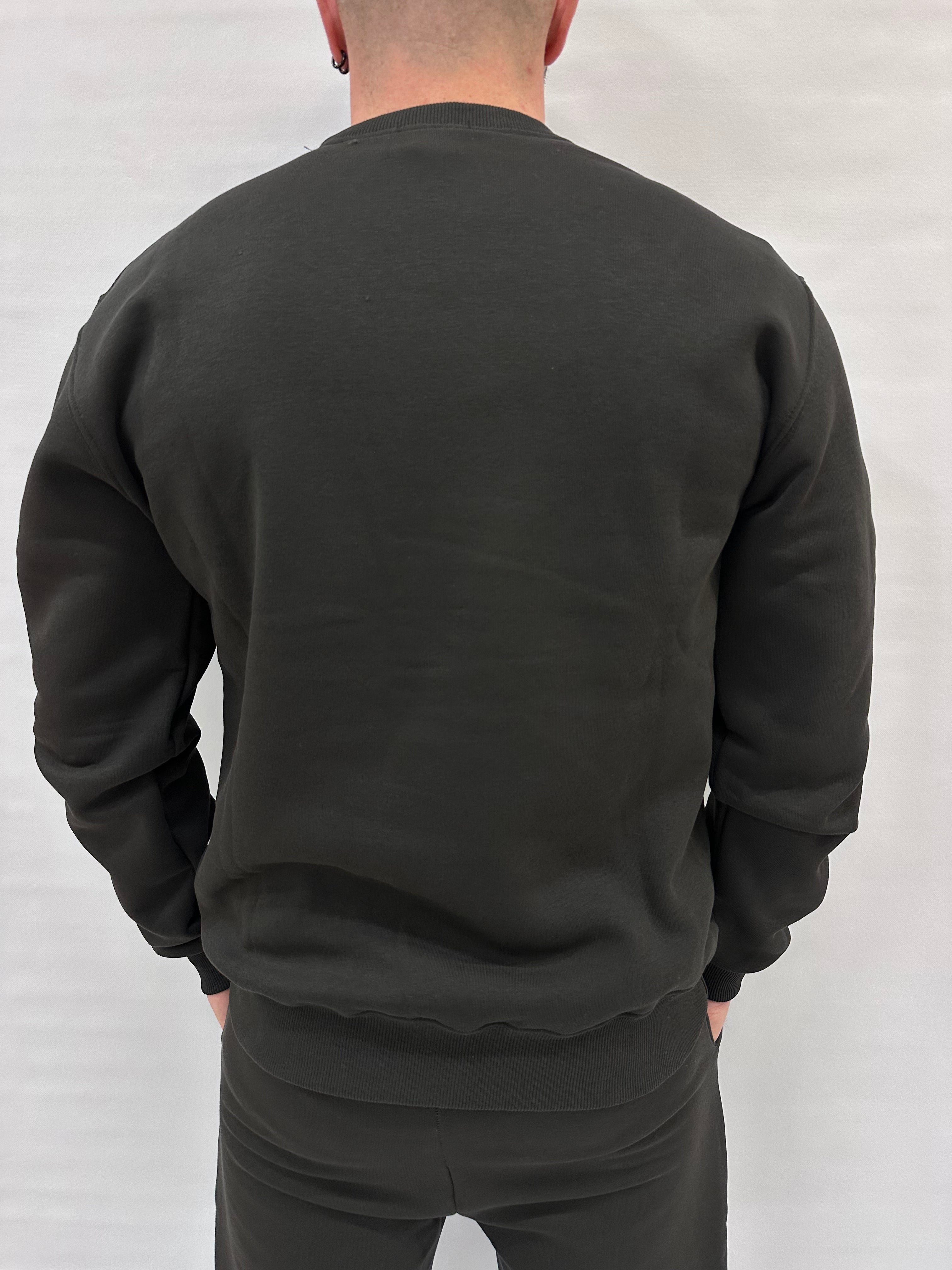 Felpa BERNA girocollo, senza cappuccio, interno felpato disponibile anche con pantalone in coordinato , COD: 25202033