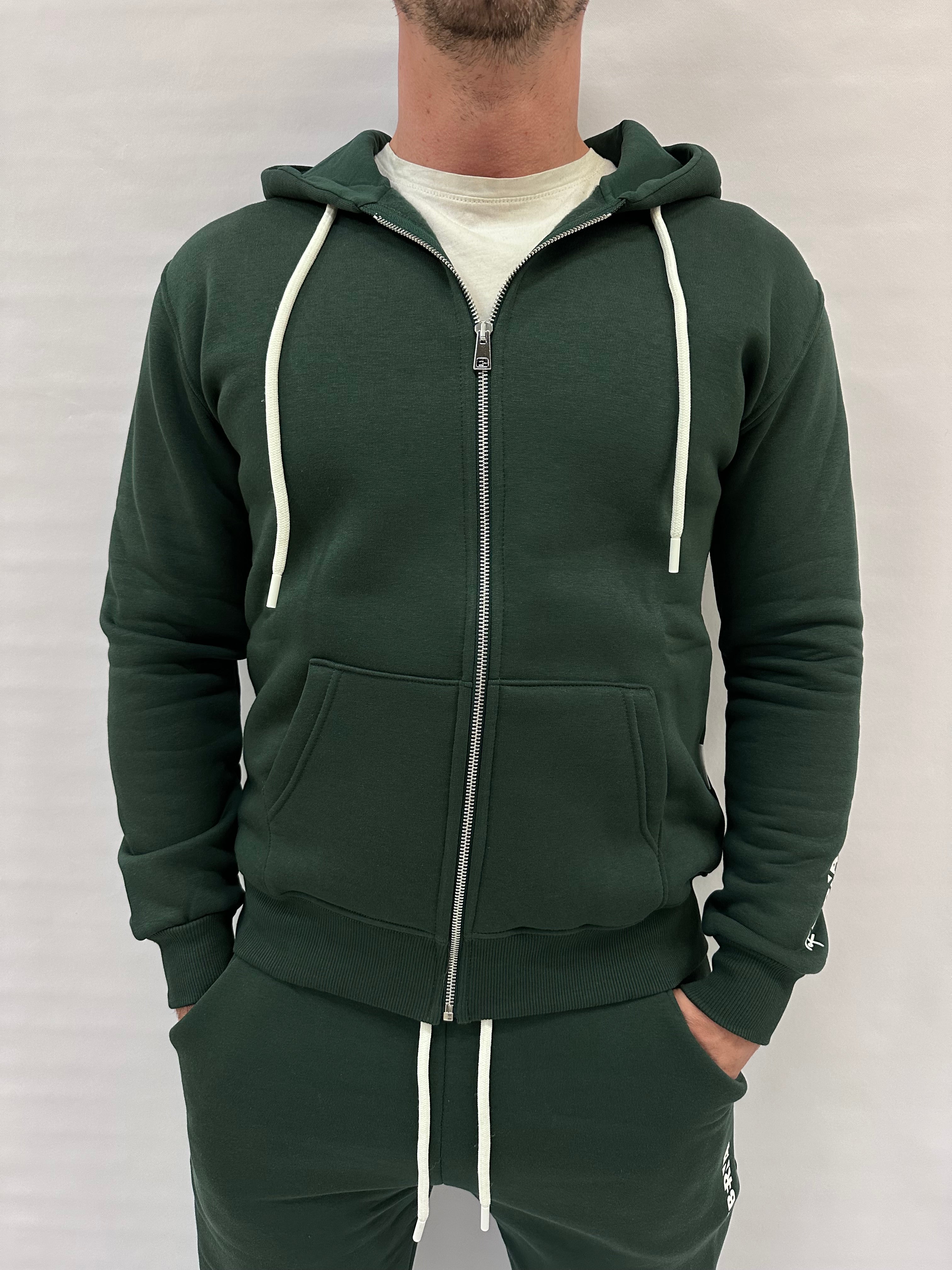 Felpa BERNA tuta con cappuccio e zip disponibile anche con pantalone in coordinato , COD: 252018193