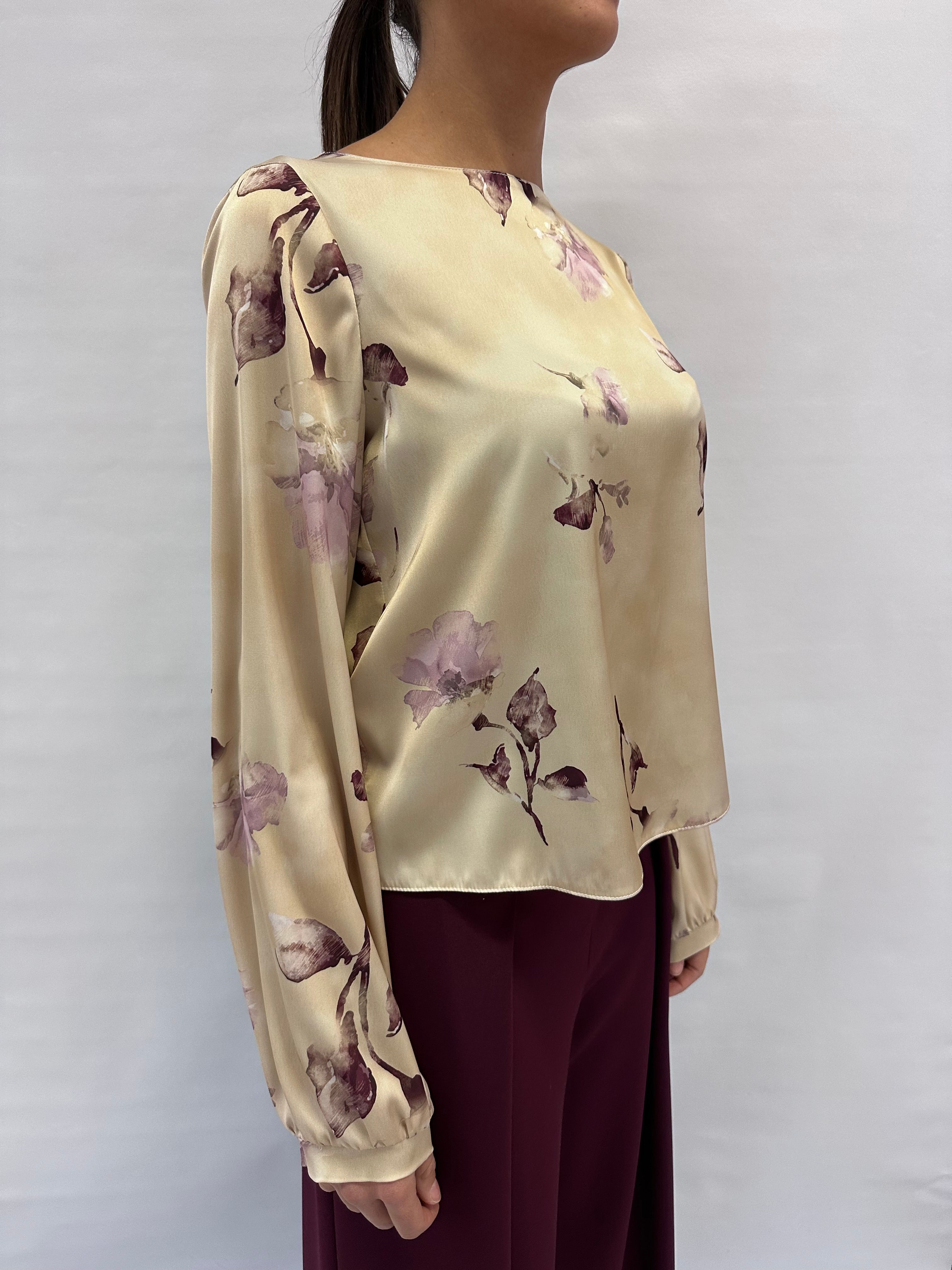 Camicia RINASCIMENTO trama floreale - Cod: CFC0125394003