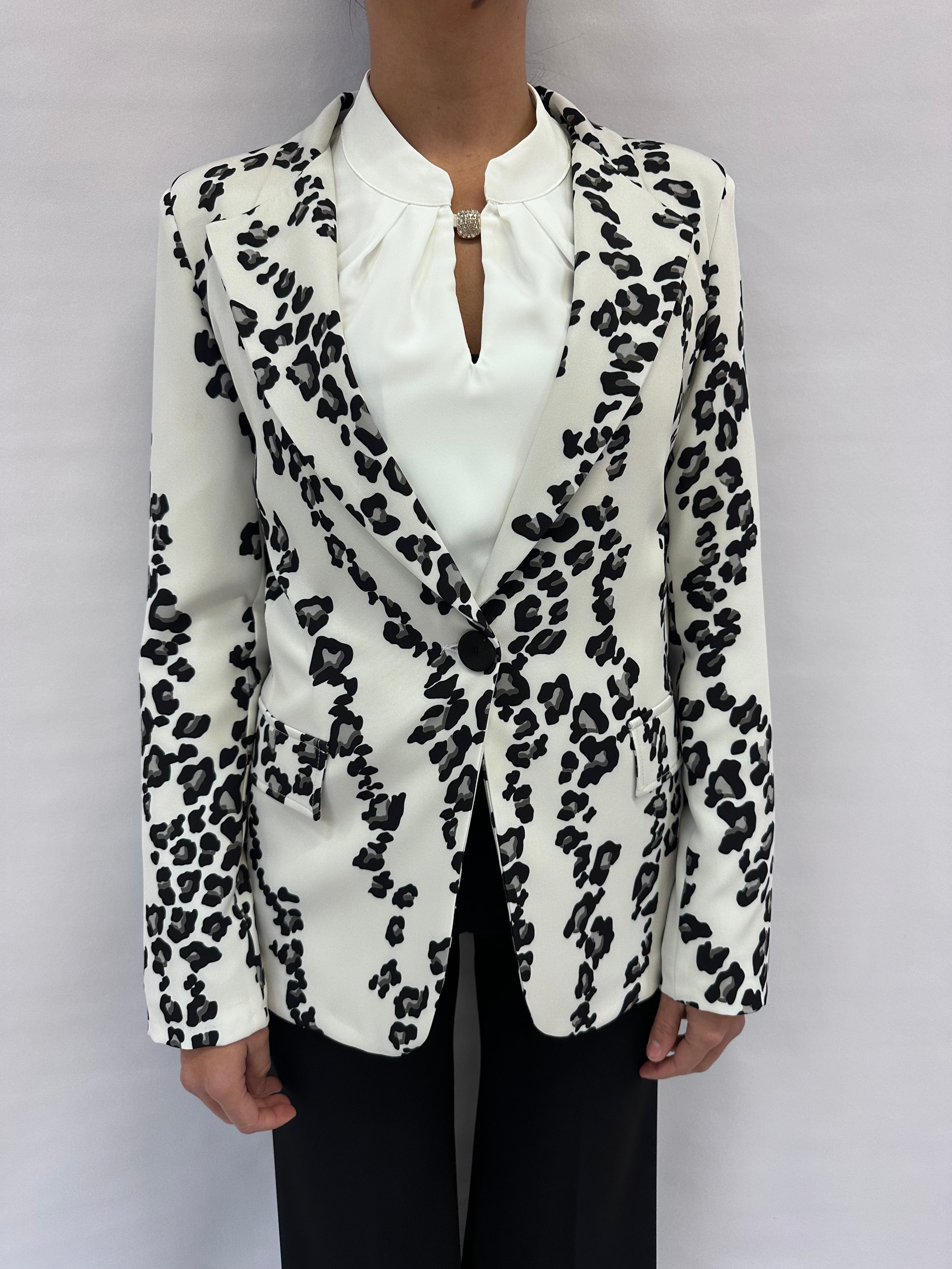 Giacca RINASCIMENTO maculata in tessuto tecnico - COD: CFC0125115003