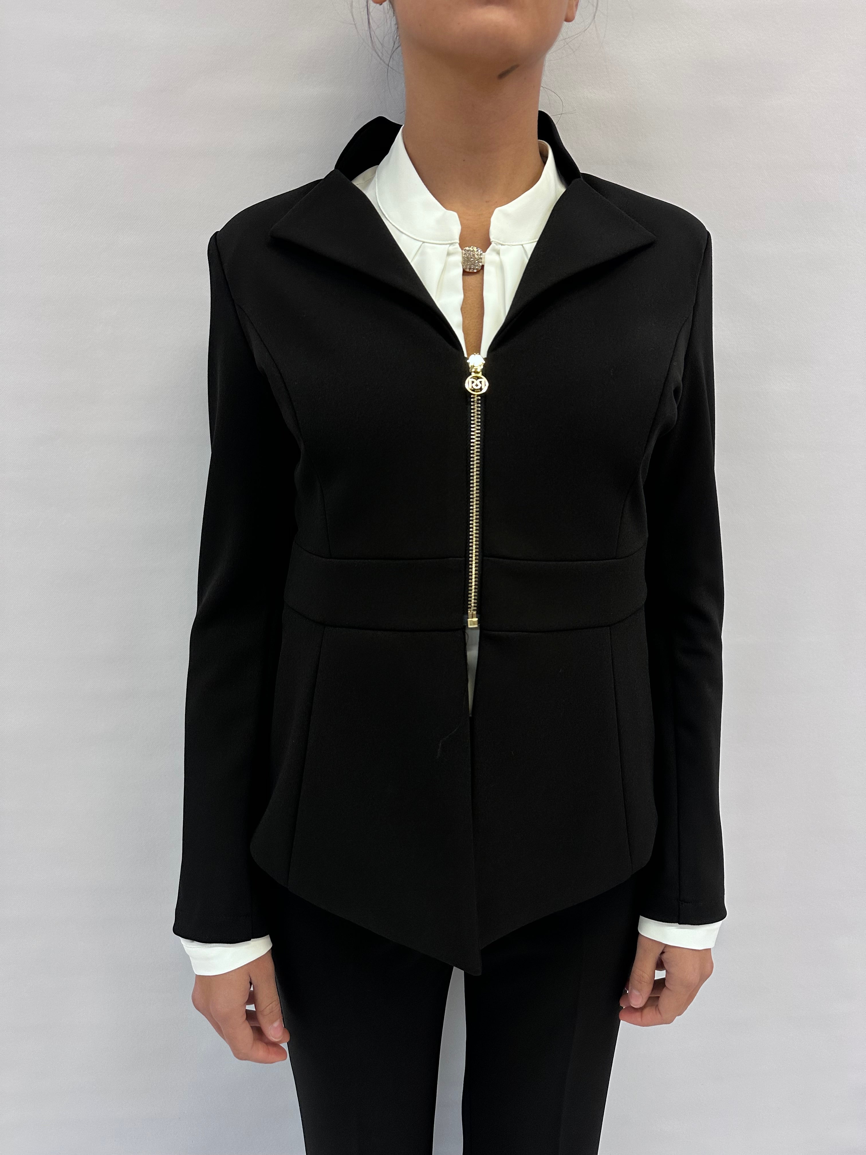 Giacca RINASCIMENTO in crêpe disponibile con due pantaloni in coordinato - COD: CFC0125281003