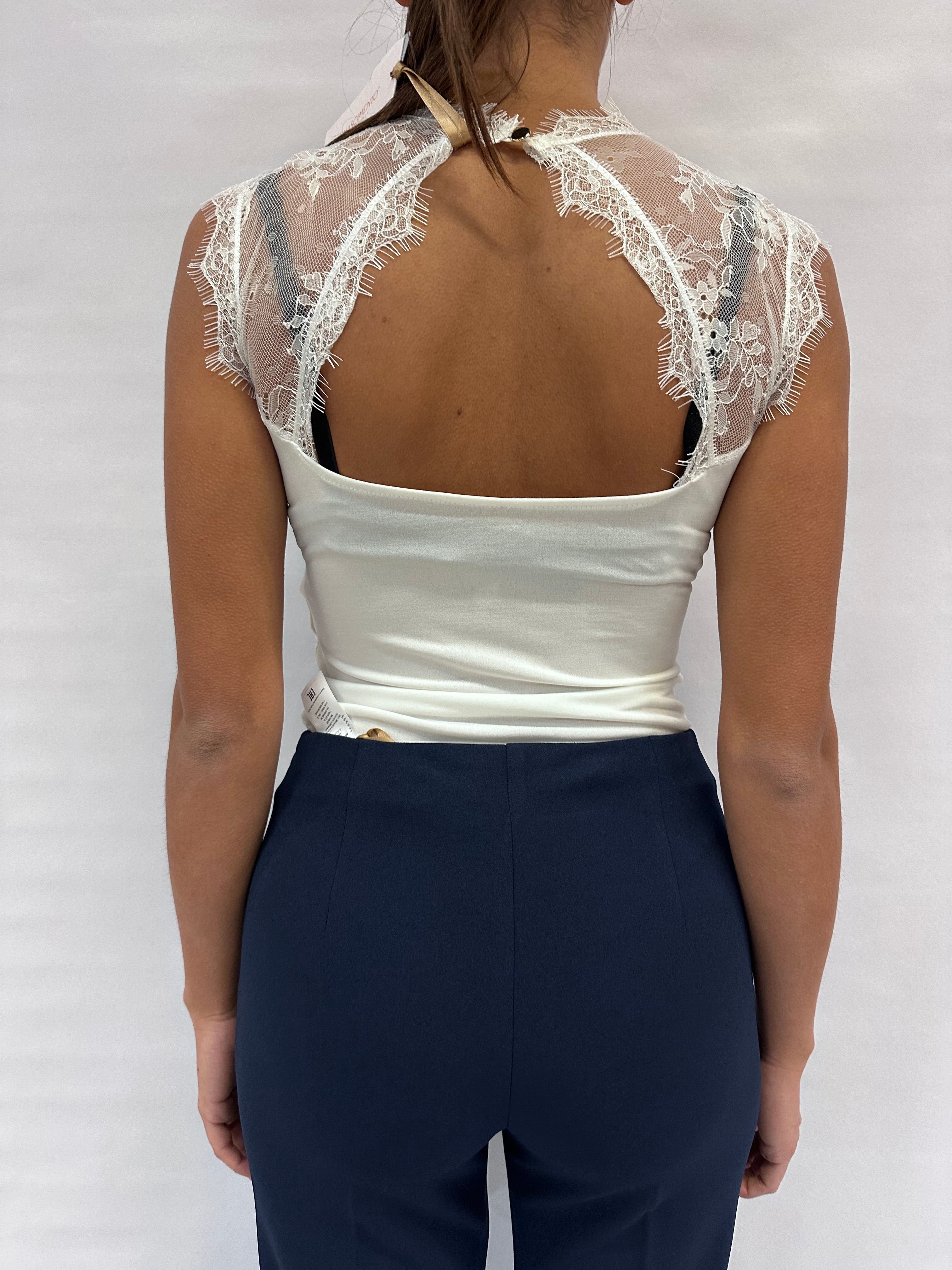 Body RINASCIMENTO in pizzo - Cod: CFC0125003003