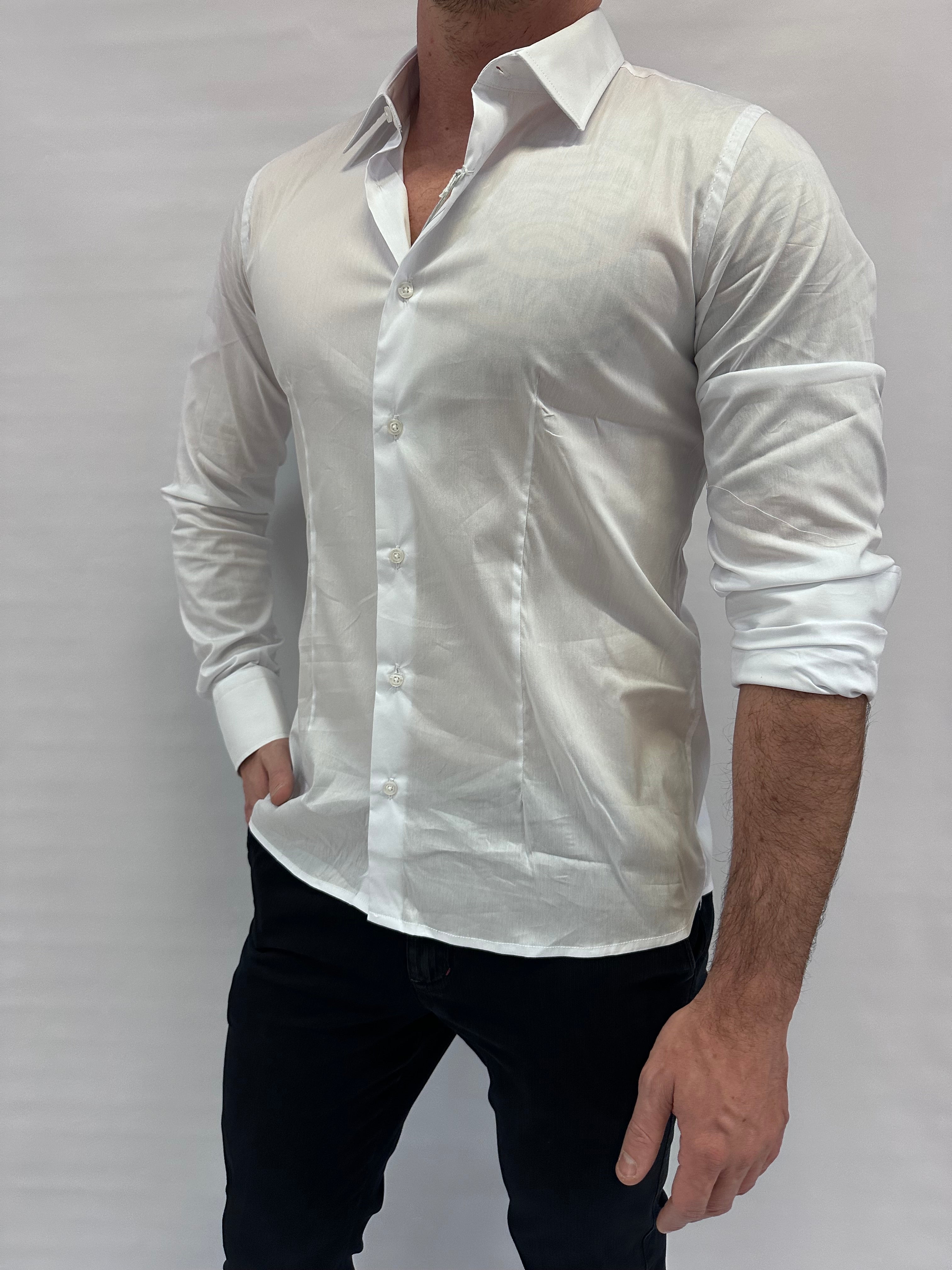Camicia XAGON MAN slim fit elasticizzata - Cod: PAMATE