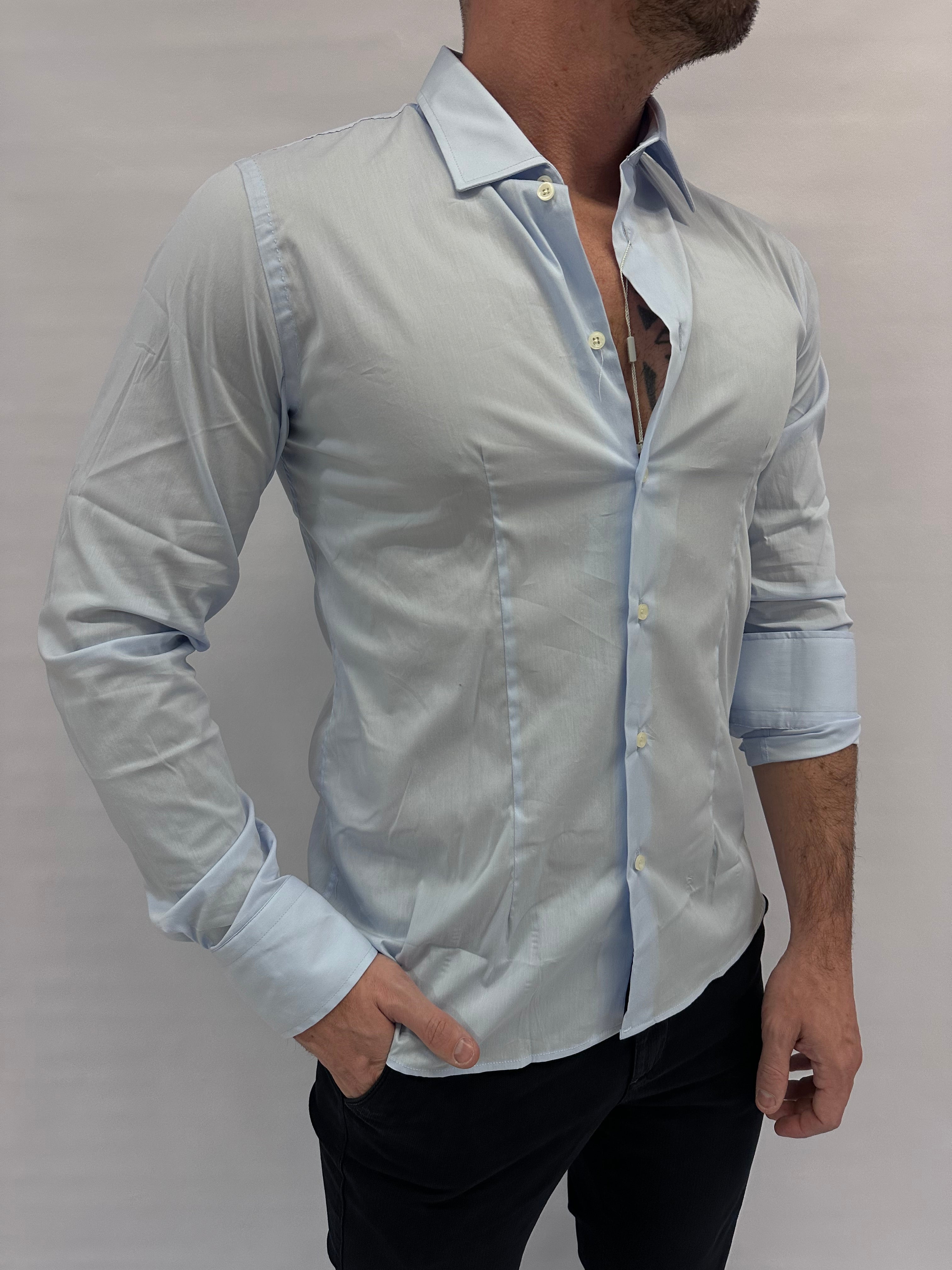Camicia XAGON MAN slim fit elasticizzata - Cod: PAMATE