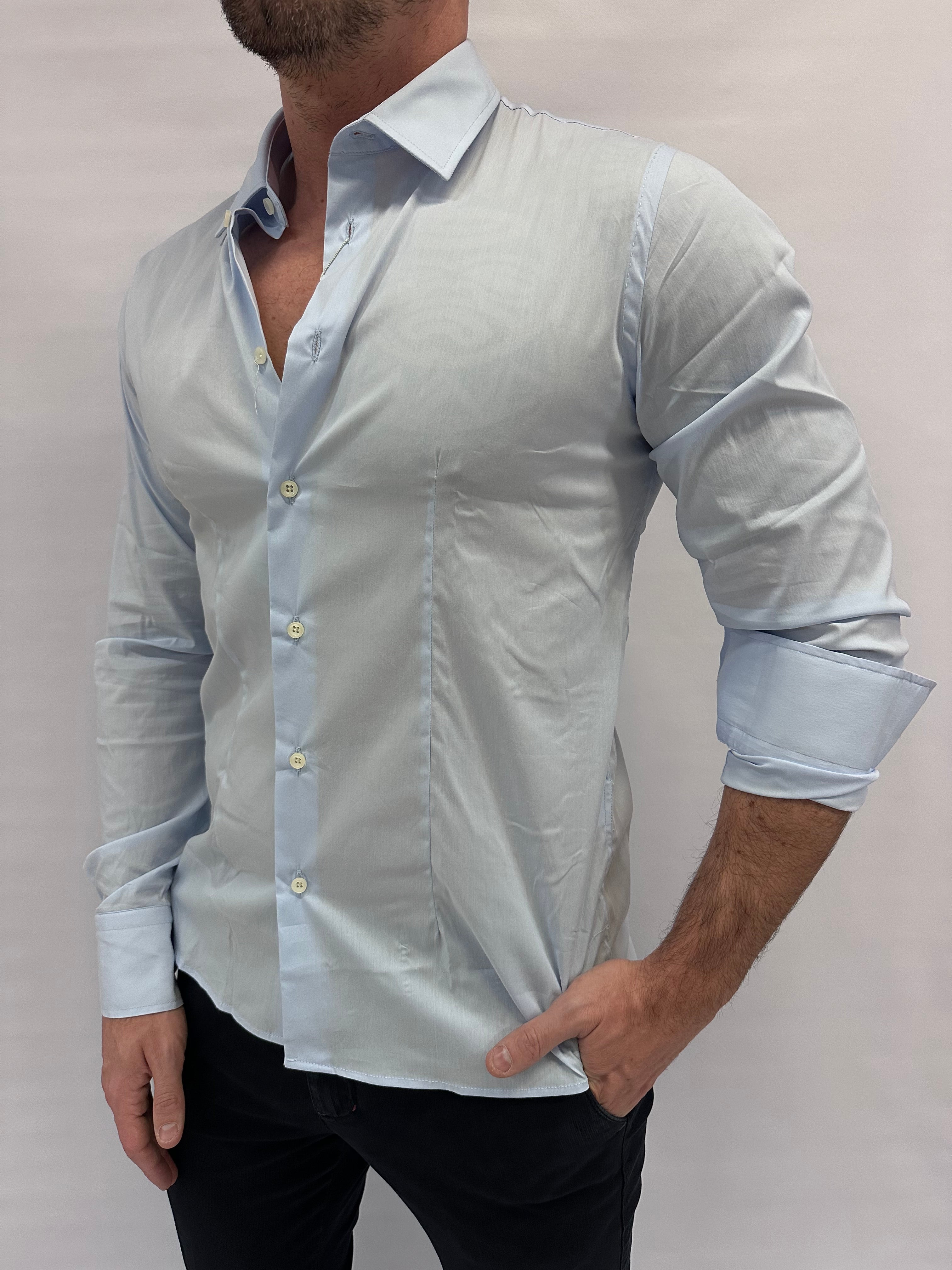 Camicia XAGON MAN slim fit elasticizzata - Cod: PAMATE