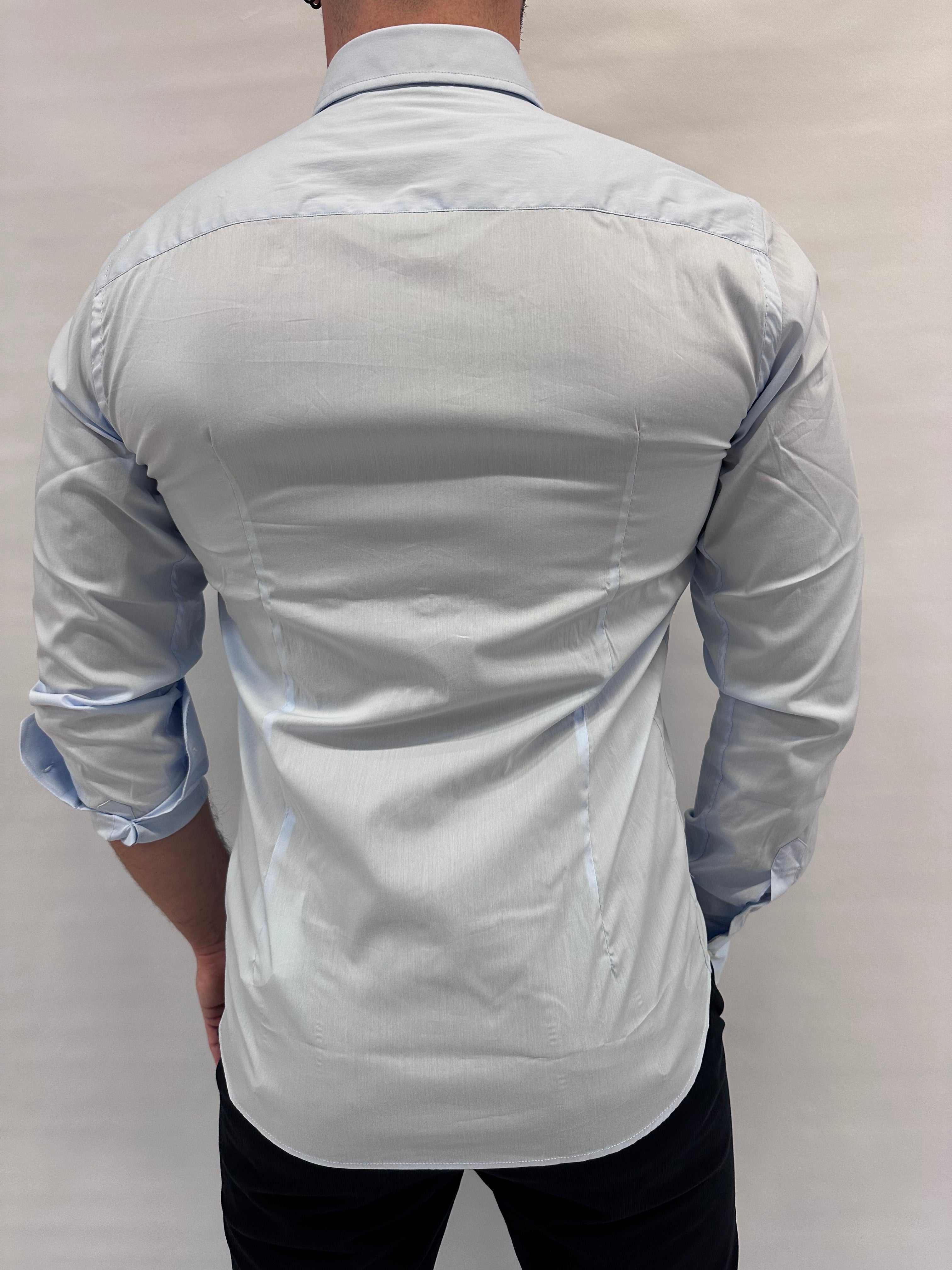 Camicia XAGON MAN slim fit elasticizzata - Cod: PAMATE
