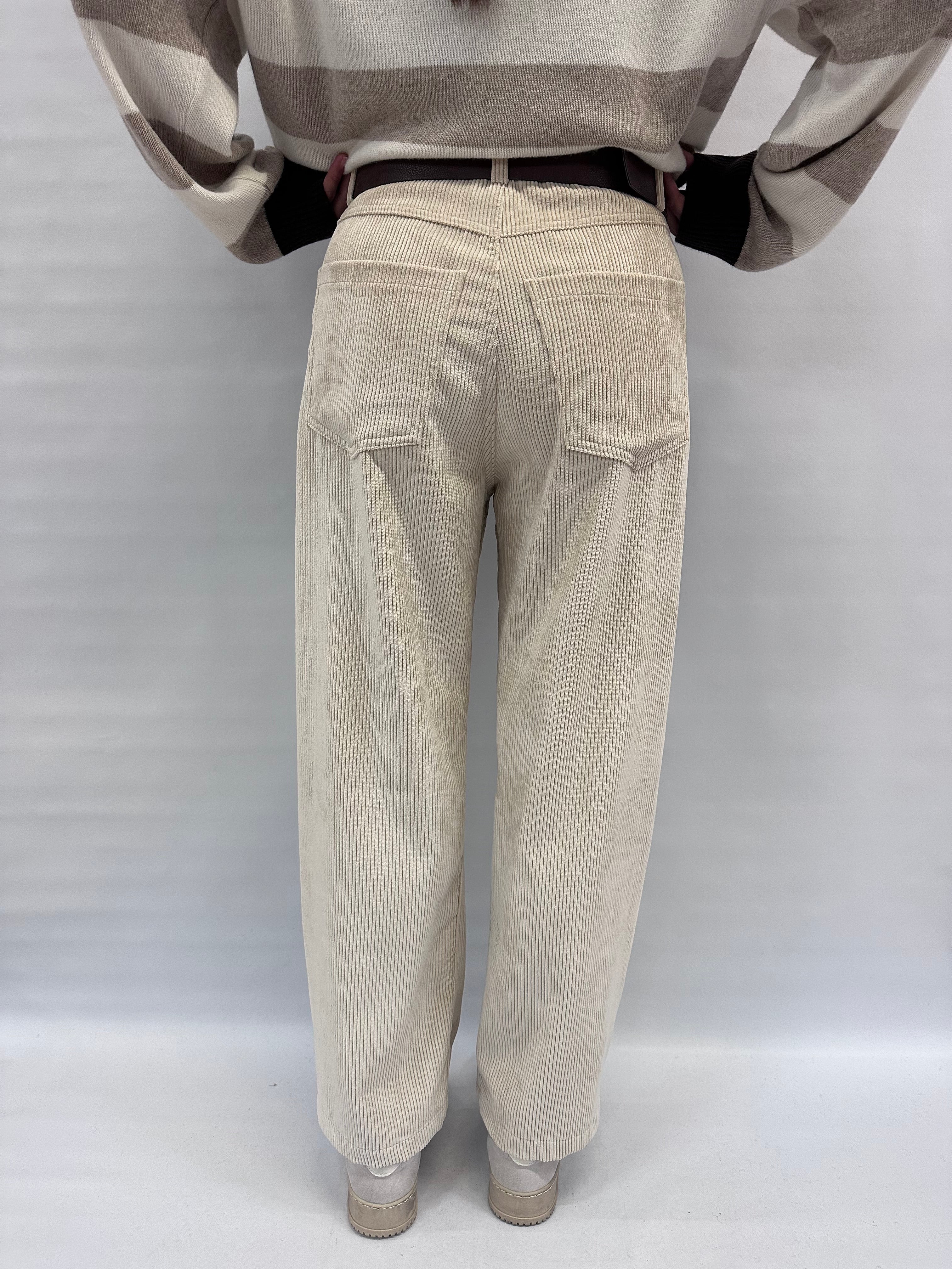 Pantalone TENSIONE IN in velluto 1000 coste COD: W25PB21