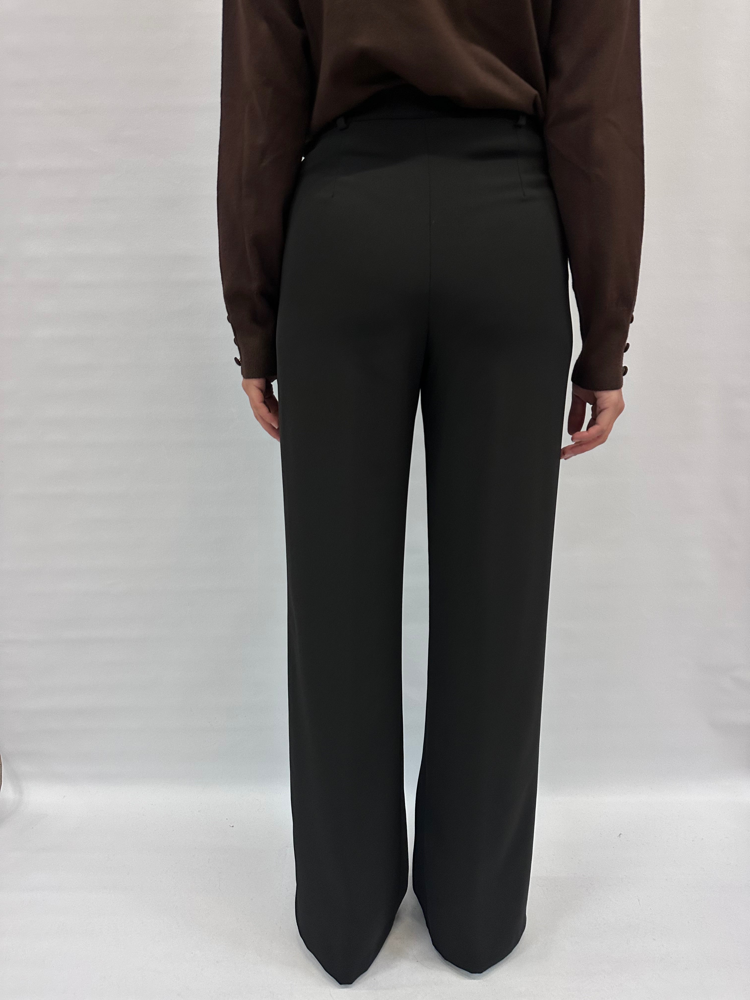Pantalone RINASCIMENTO intessuto fluido a palazzo COD: CFC012499003