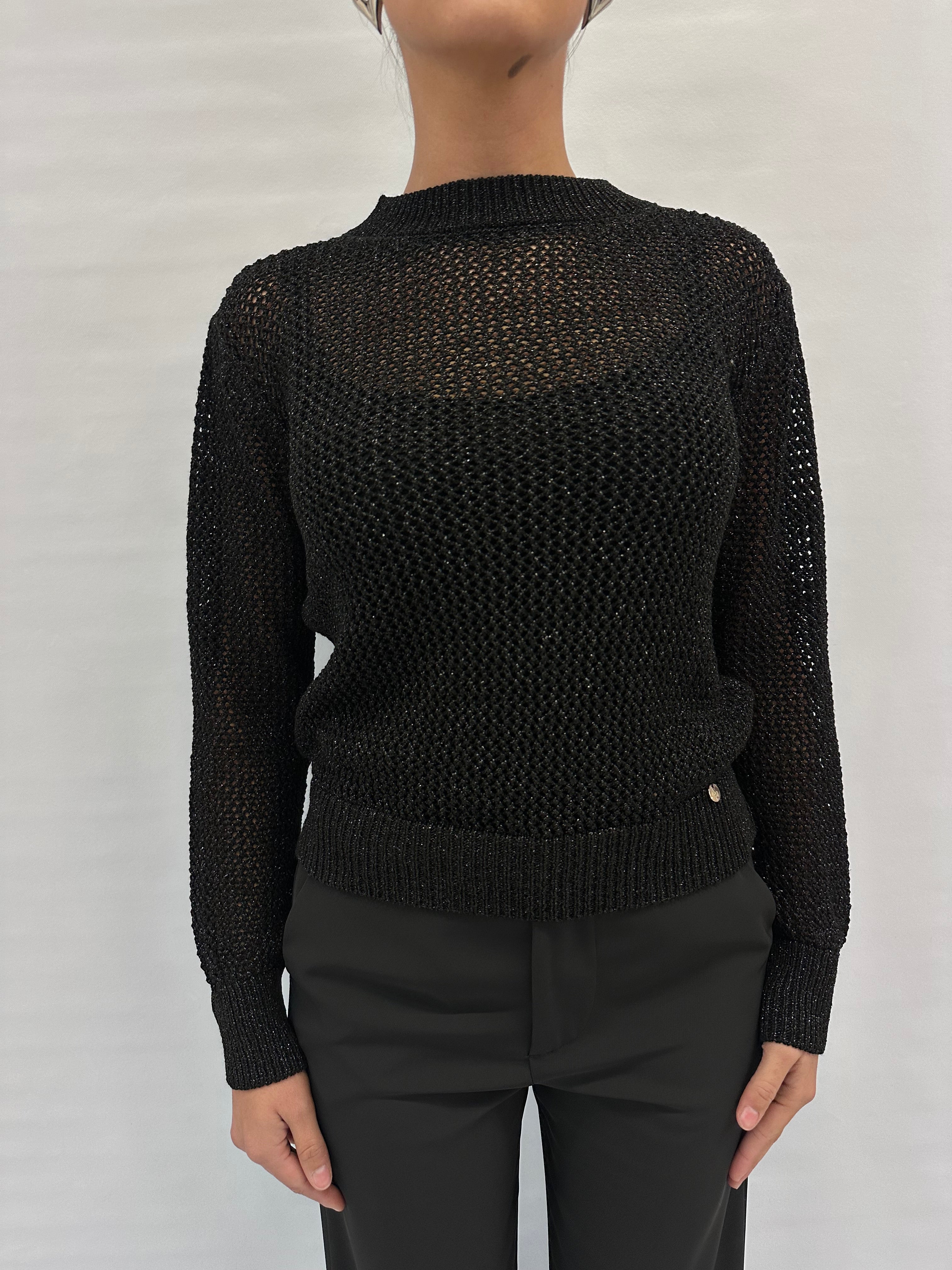 Maglia RINASCIMENTO traforata con punto luce , COD: CFM0011850003