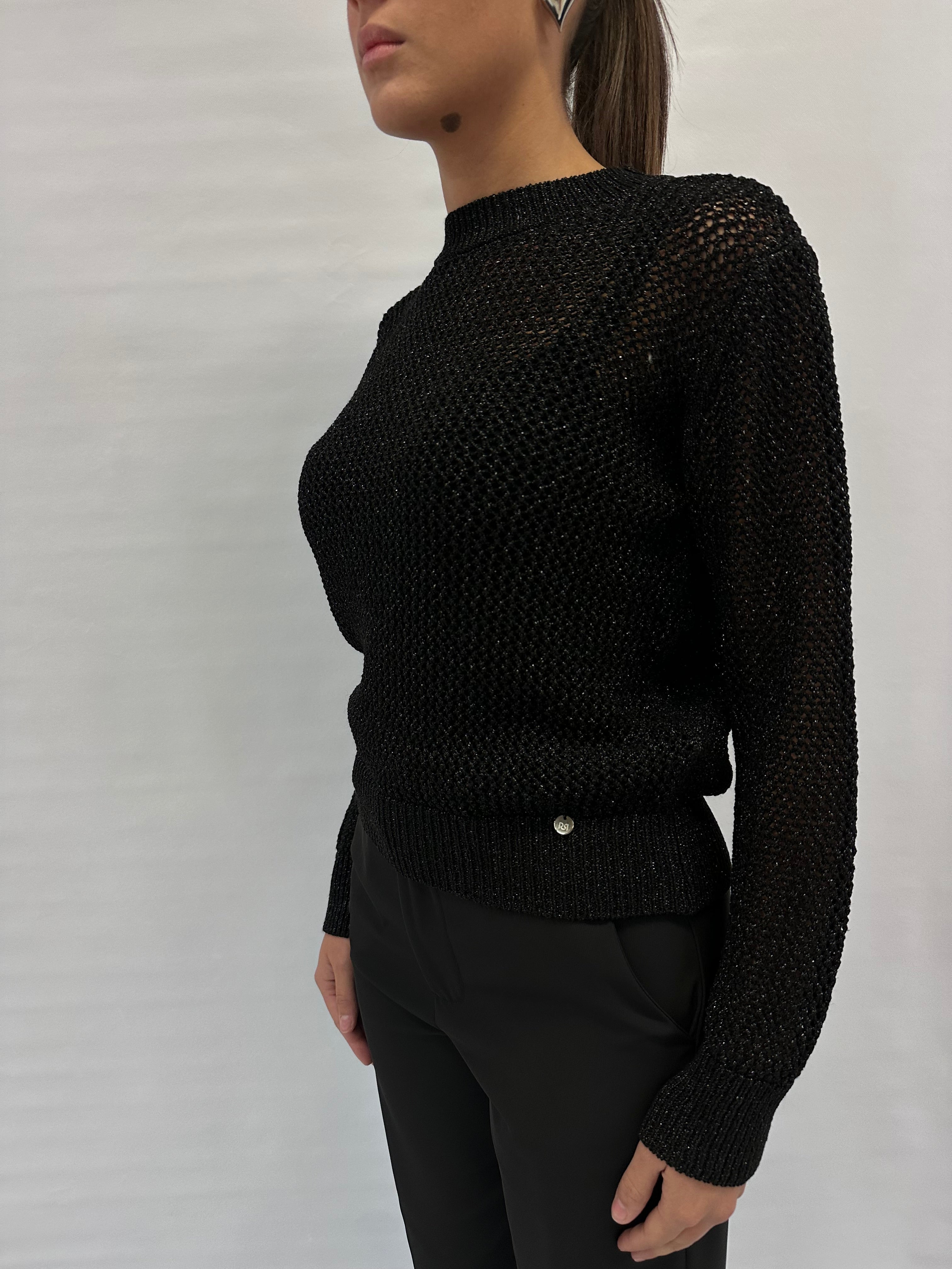 Maglia RINASCIMENTO traforata con punto luce , COD: CFM0011850003