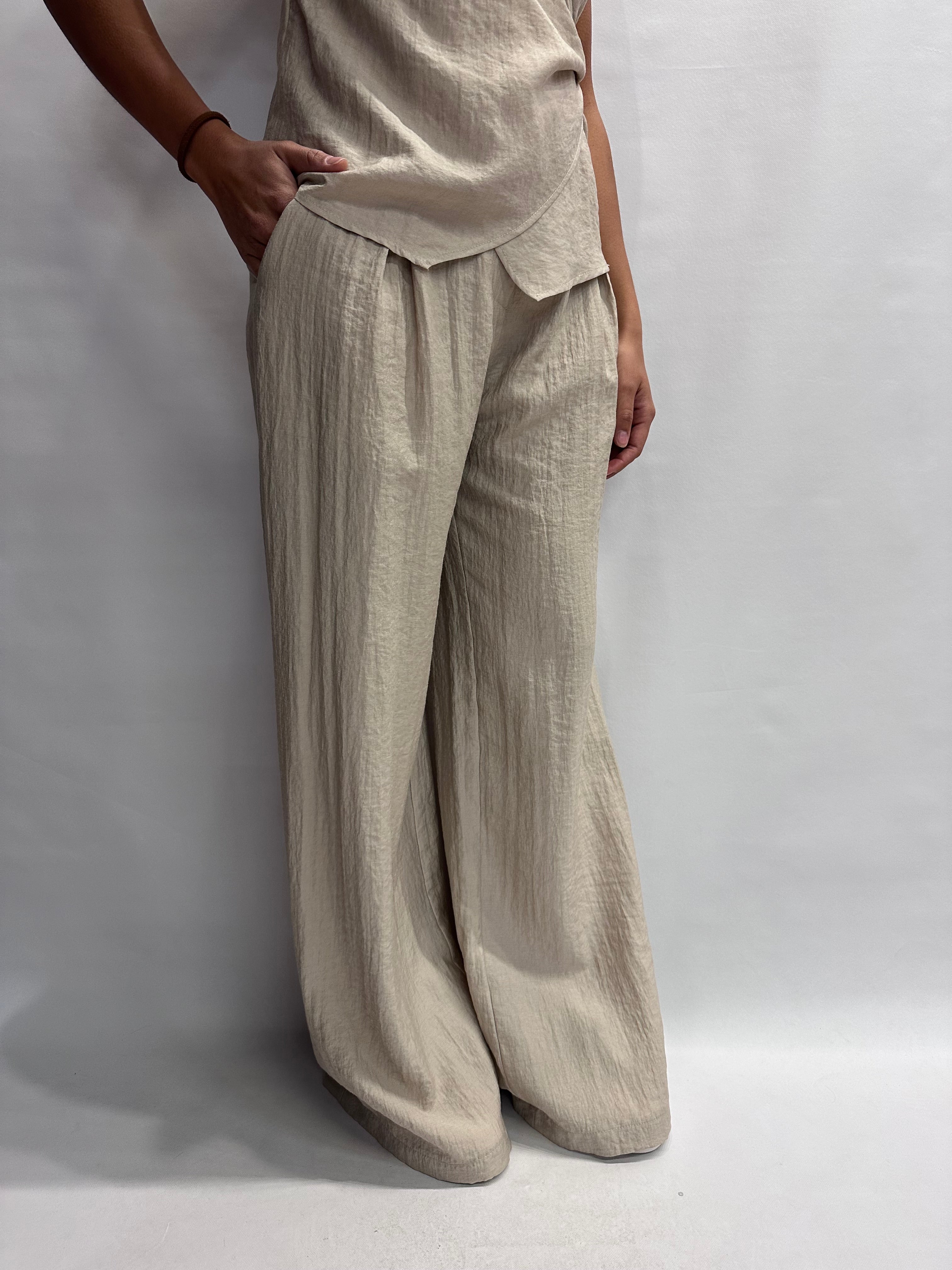 Pantalone RINASCIMENTO a palazzo disponibile anche con canotta in coordinato, COD: CFC0128734003