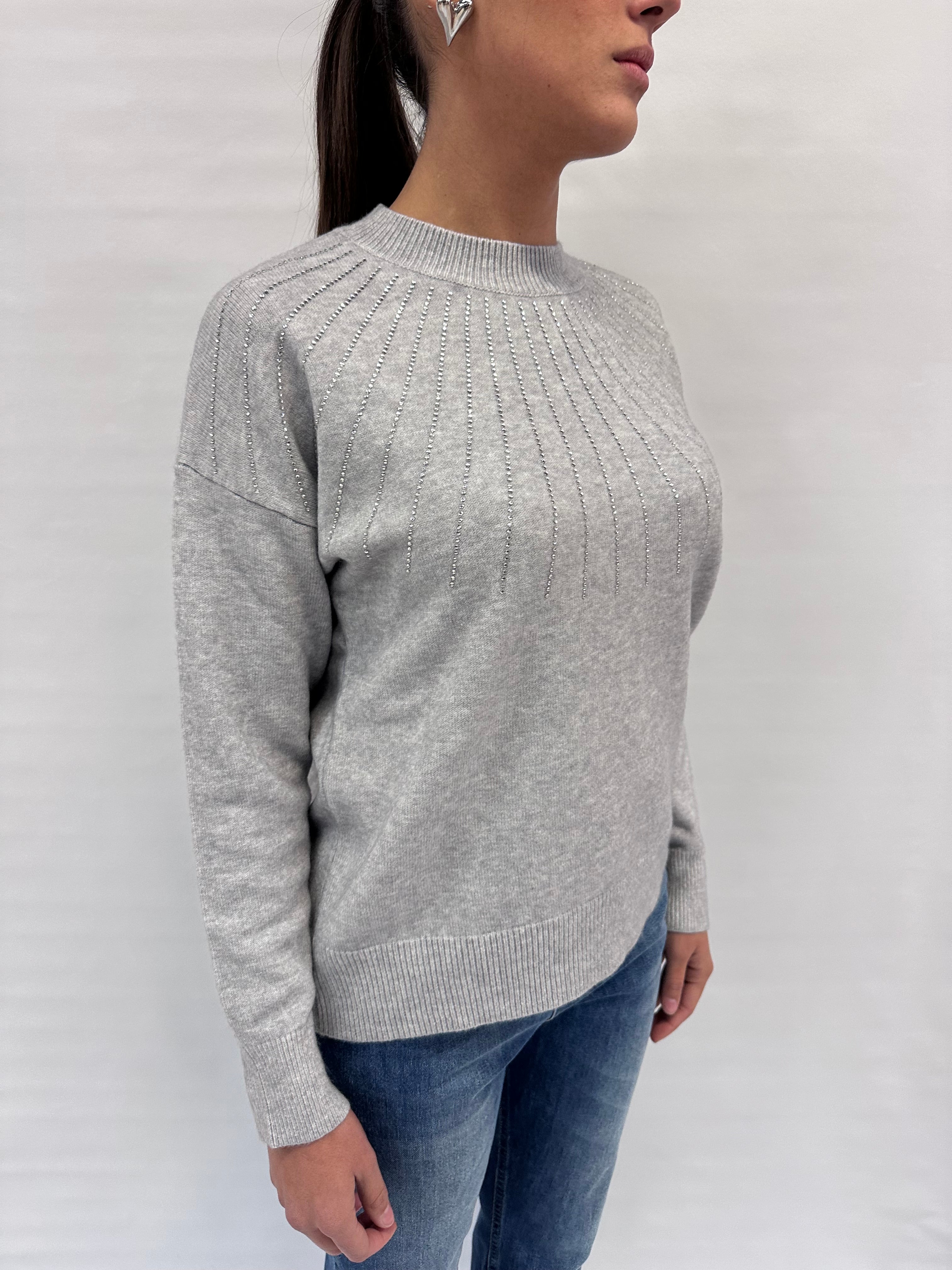 Maglione ANIS con brillantini , COD: 255W6147