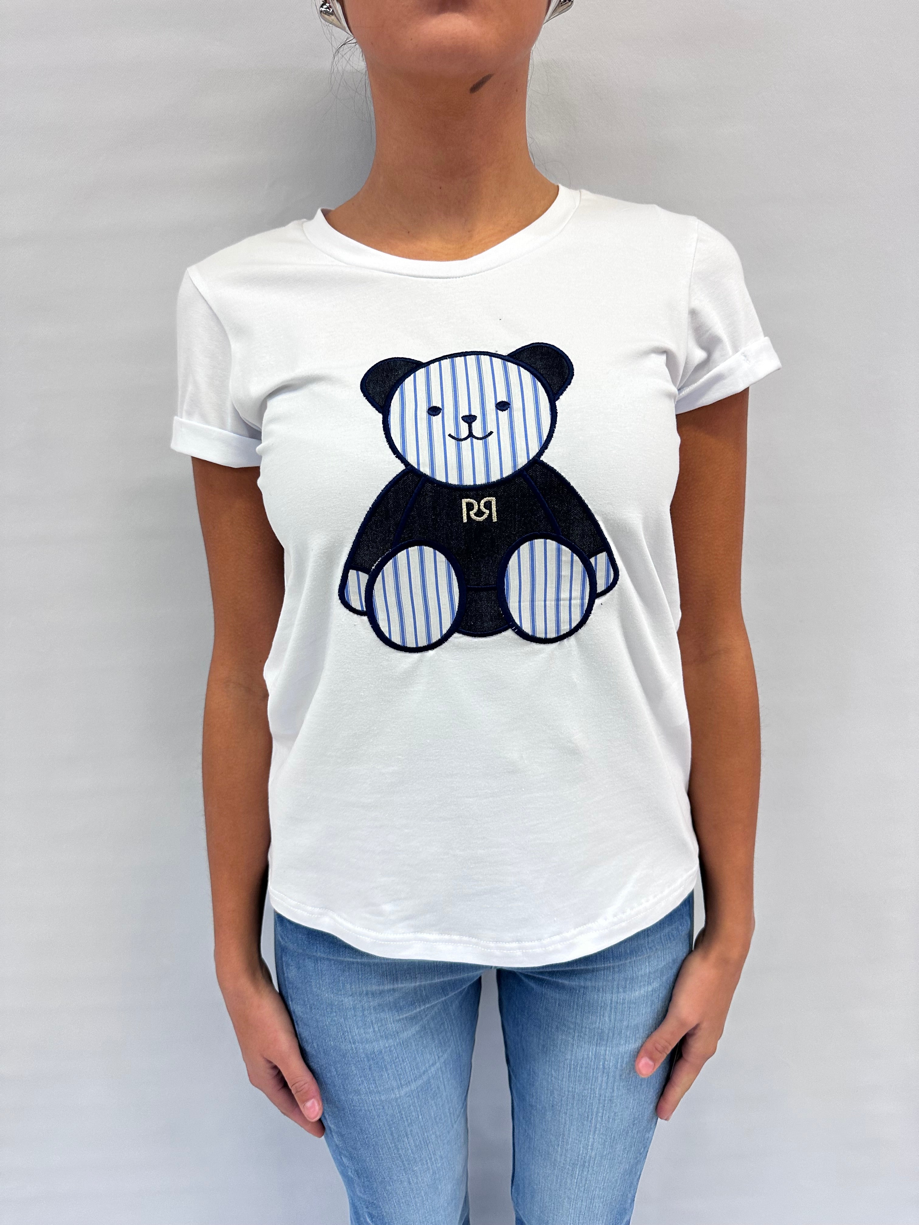 T Shirt RINASCIMENTO con orsetto cucito - Cod: CFC0125477003