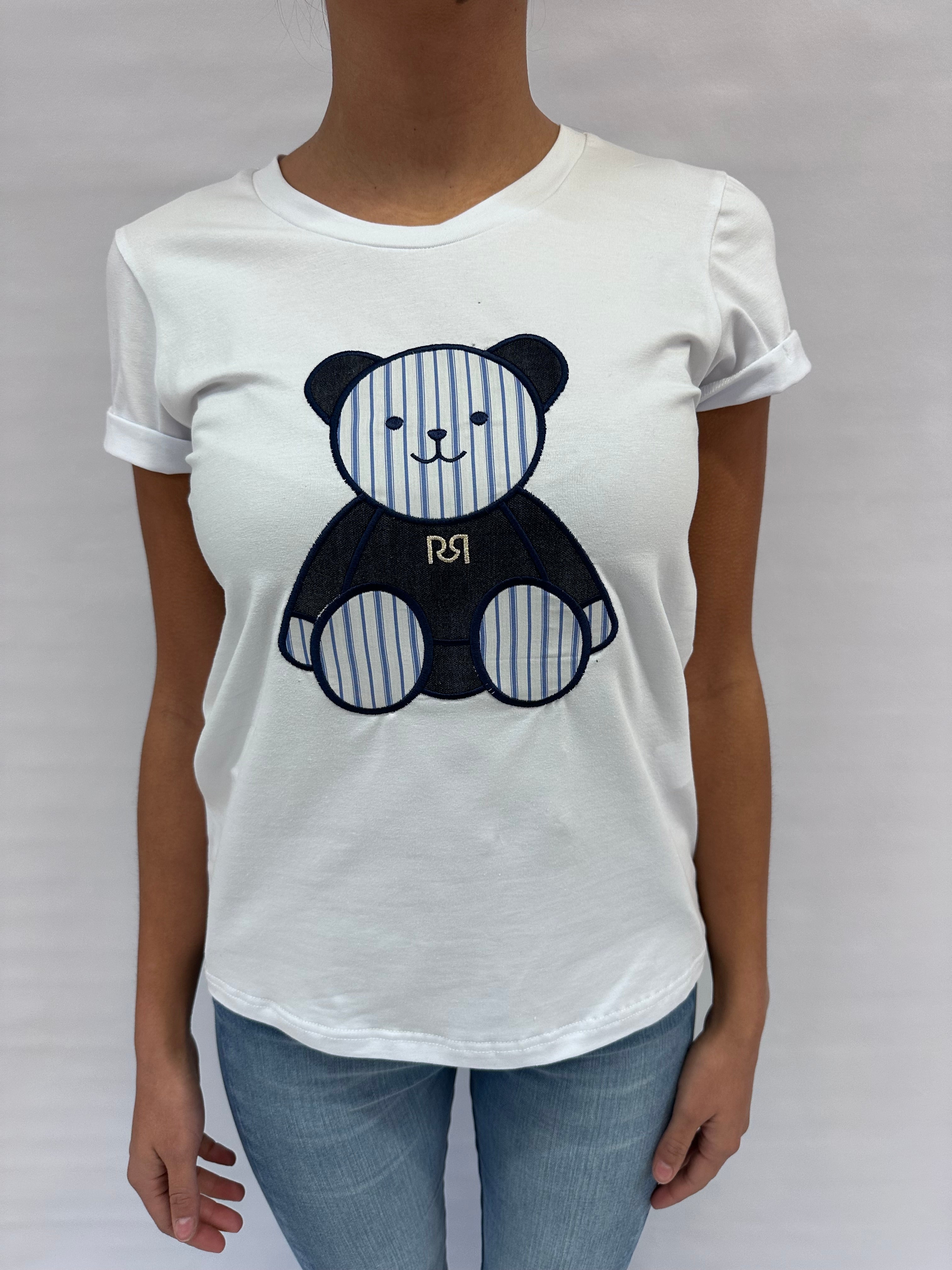 T Shirt RINASCIMENTO con orsetto cucito - Cod: CFC0125477003