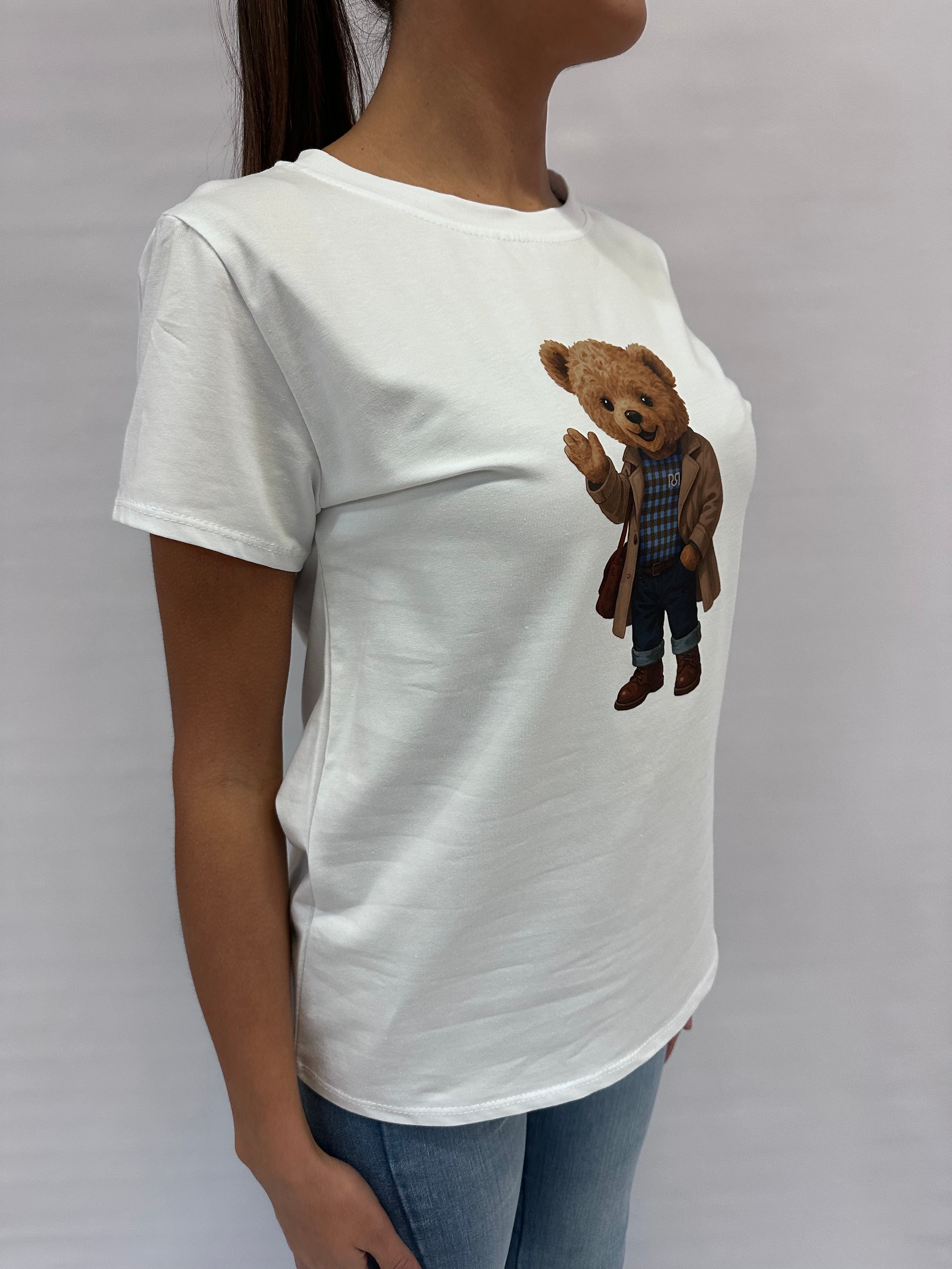 T Shirt RINASCIMENTO con orsetto Teddy - Cod: CFC0125684003