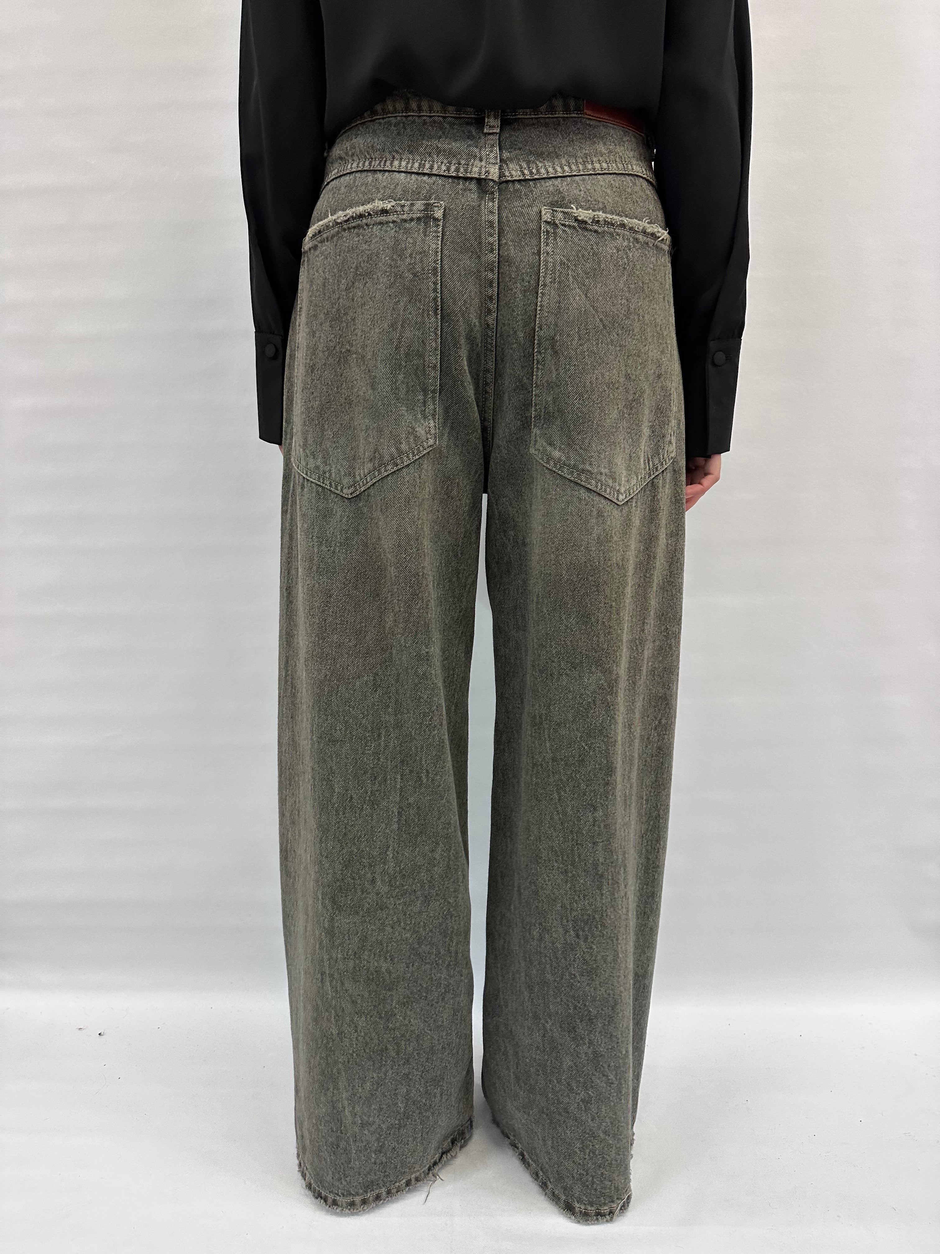 Jeans TENSIONE IN gambia molto ampia disponibile anche con camicia coordinata - COD: GIUSI-NOIR