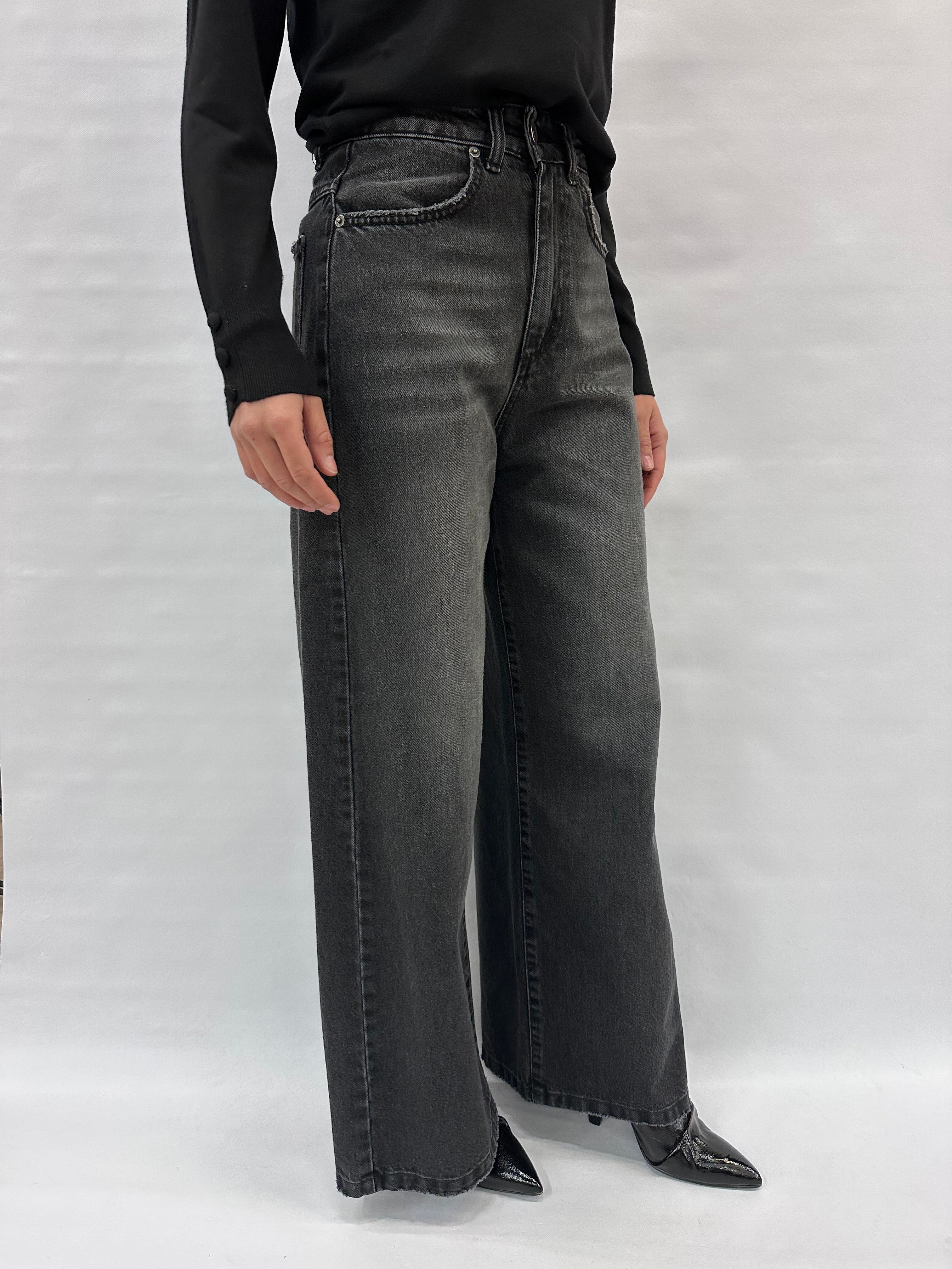 Jeans TENSIONE IN gambia molto ampia - COD: GIUSI-ZANE