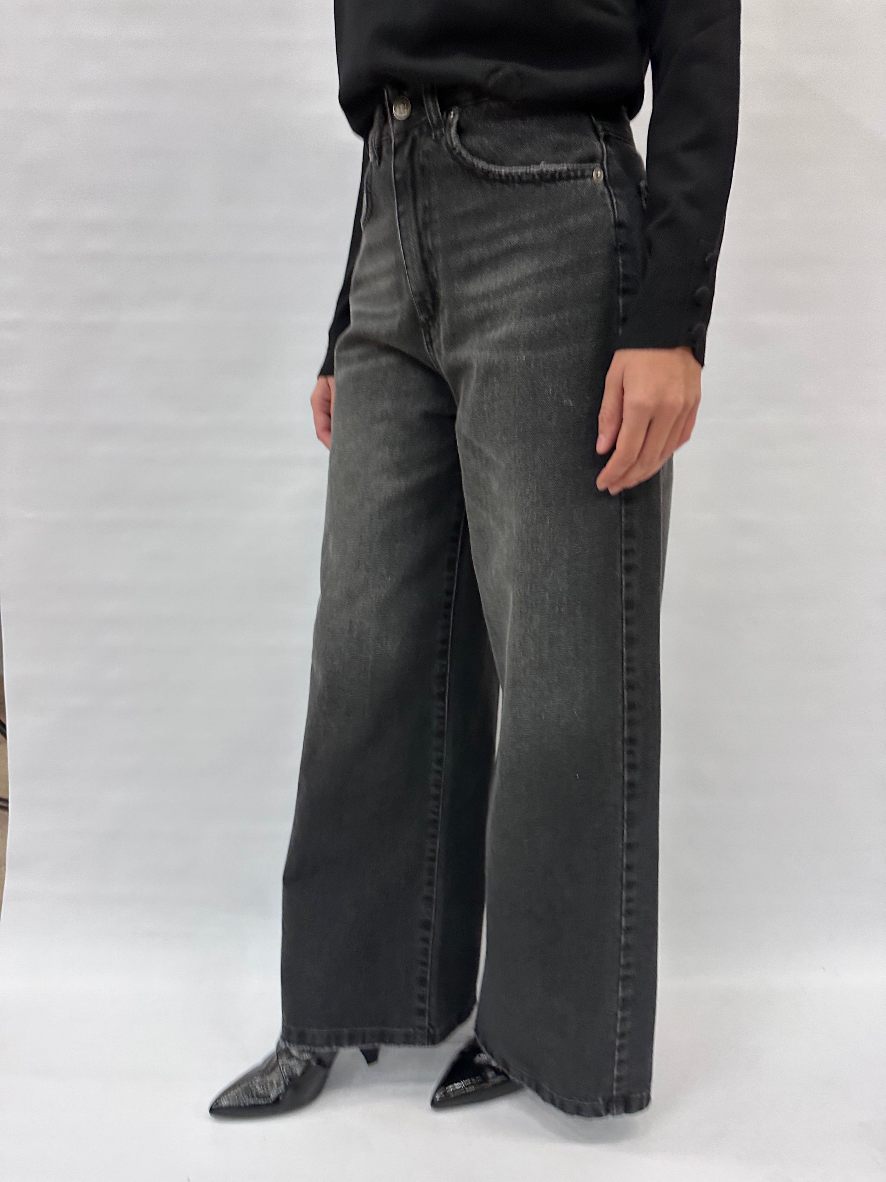 Jeans TENSIONE IN gambia molto ampia - COD: GIUSI-ZANE