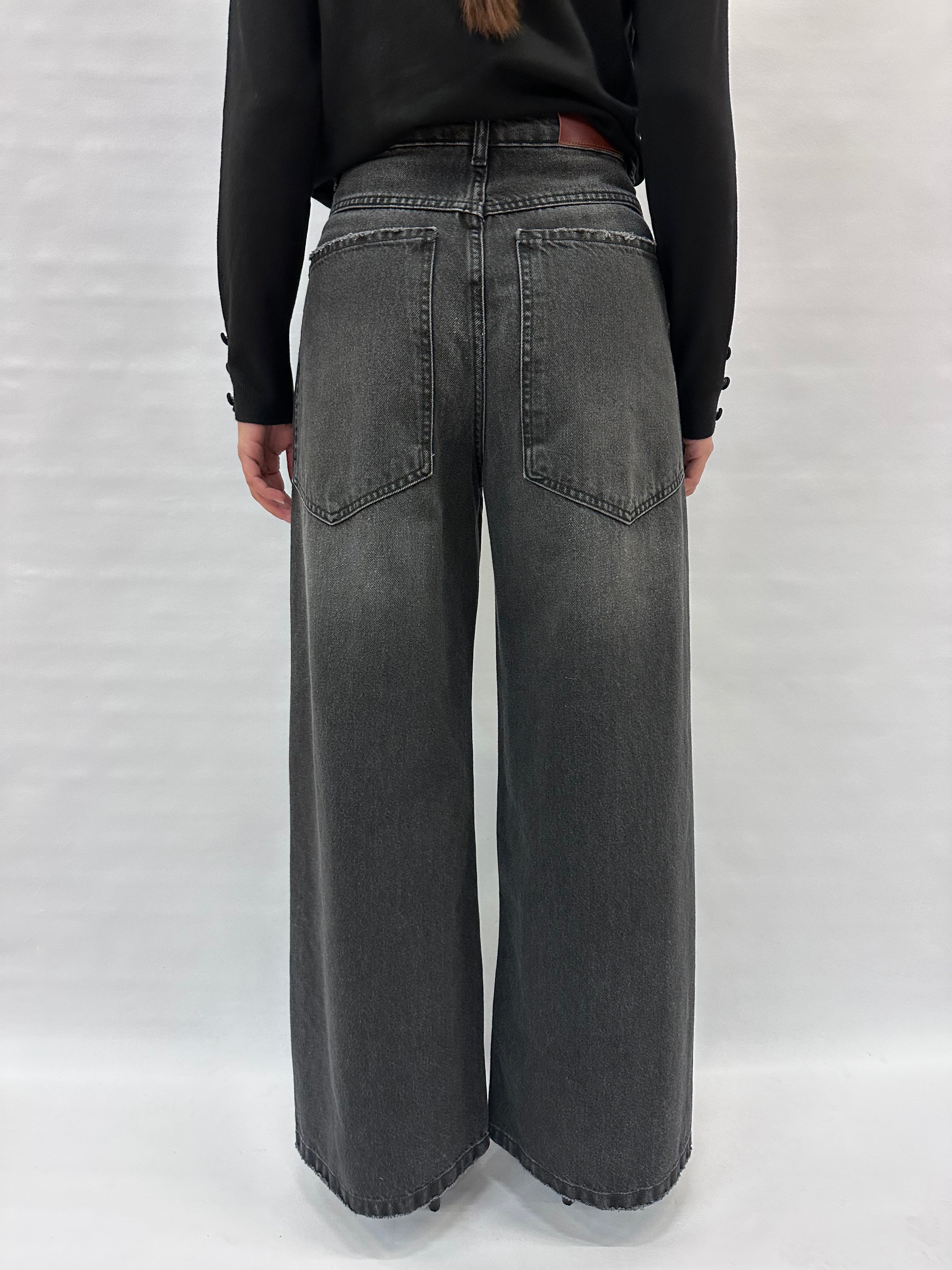 Jeans TENSIONE IN gambia molto ampia - COD: GIUSI-ZANE