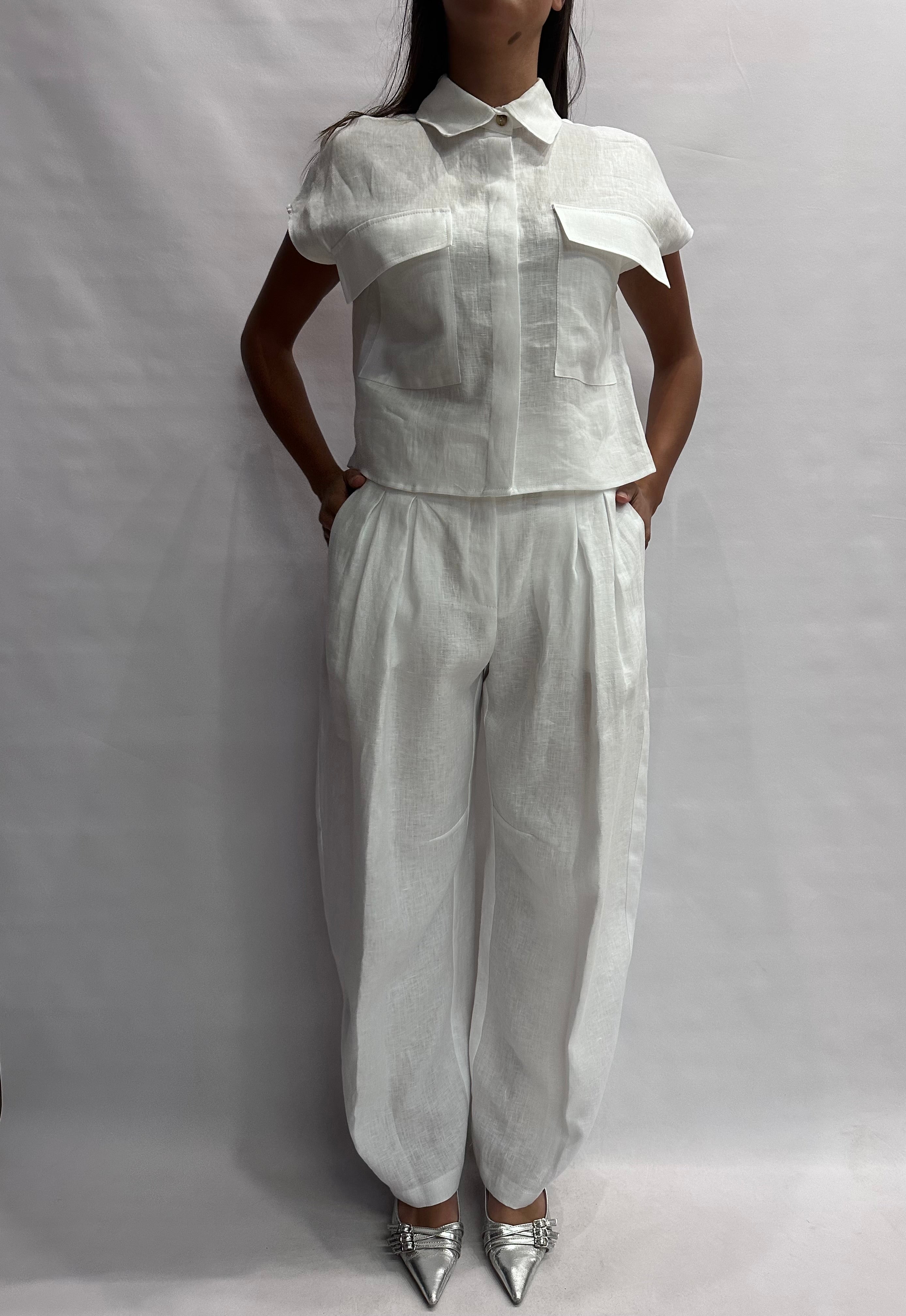 Coordinato TENSIONE IN 100% Lino, COD: 26P4950 e 26C5029