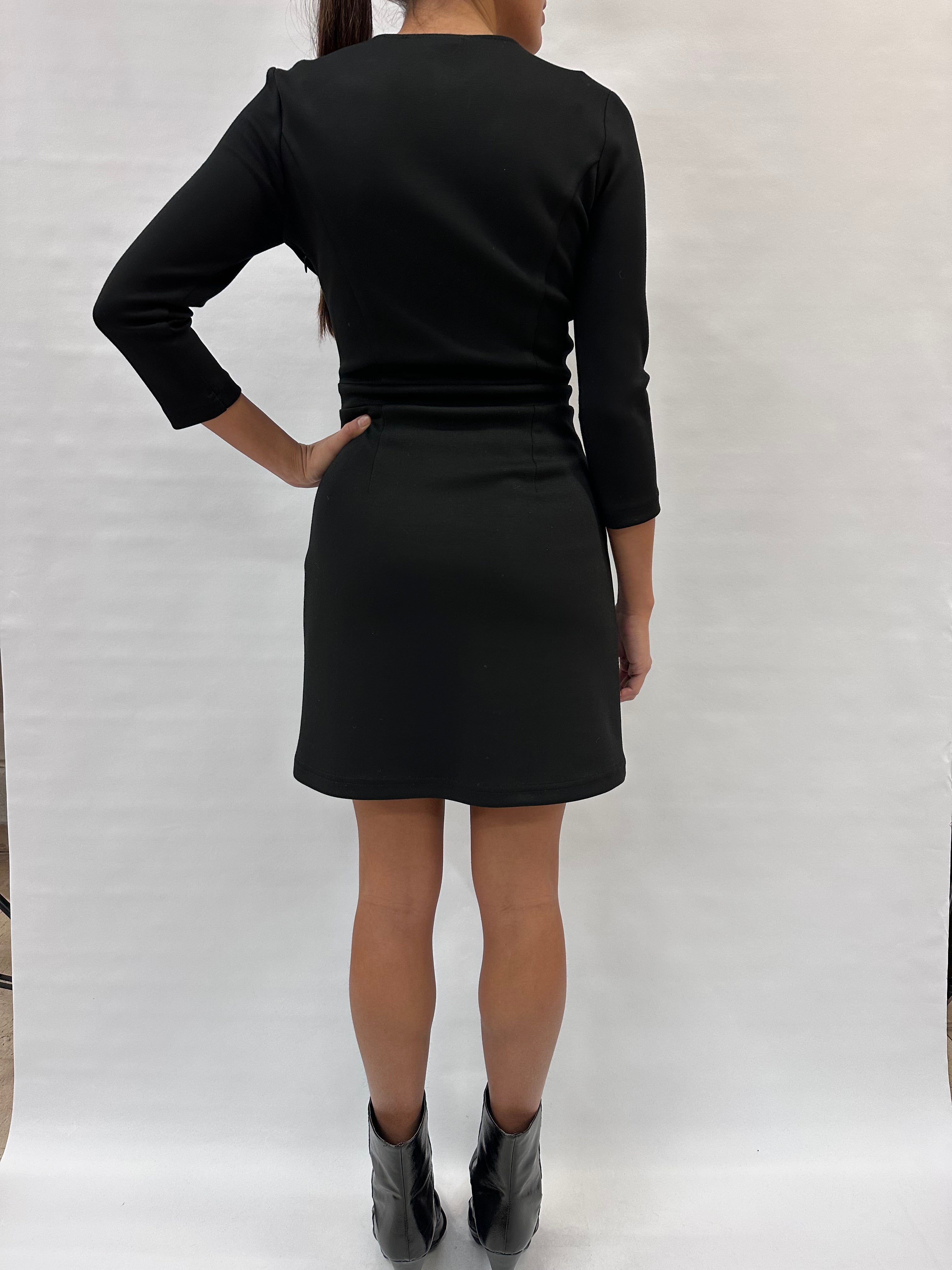 Abito RINASCIMENTO manica lunga con cerniera decorativa - COD: CFC00126892003