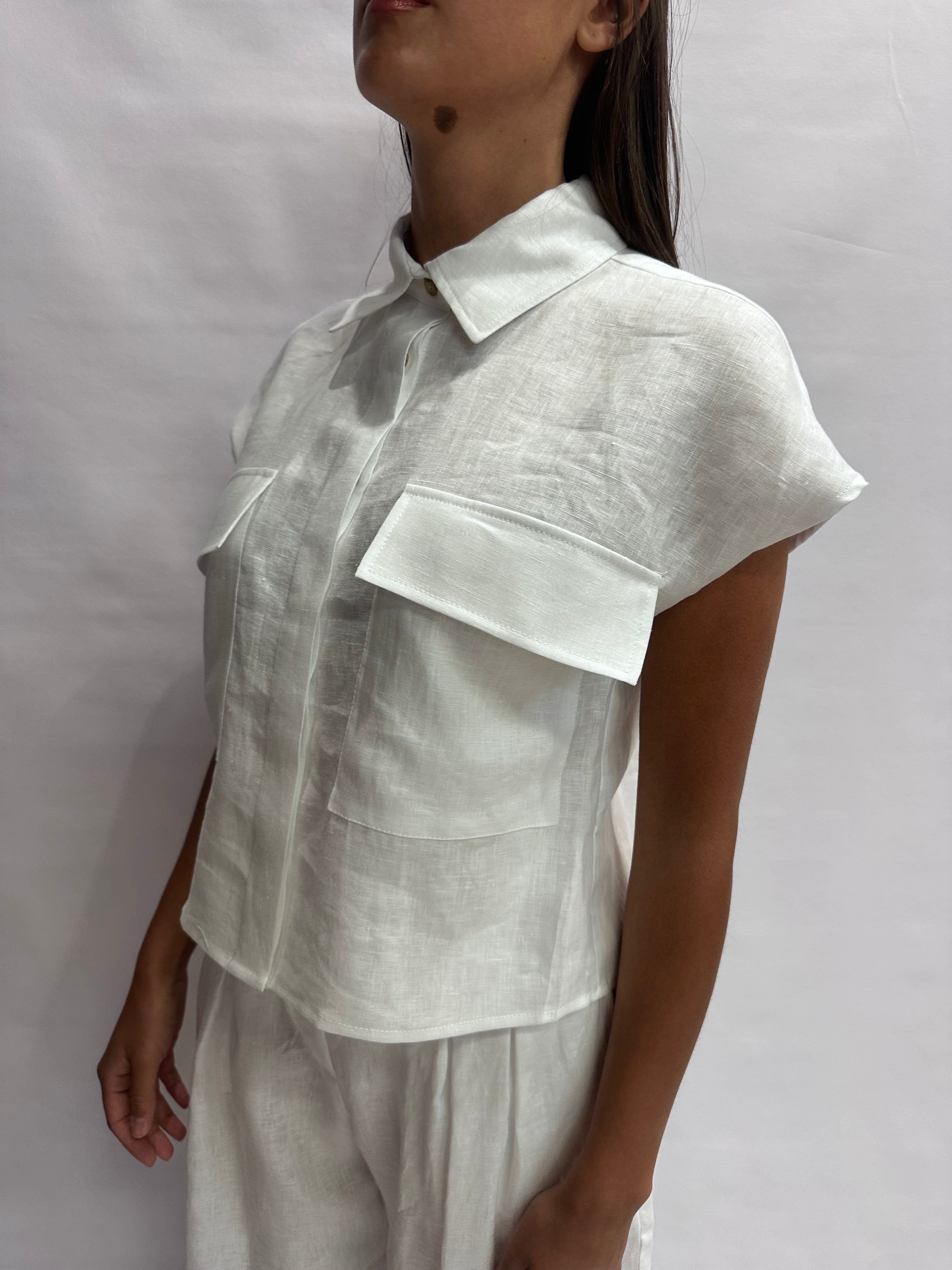 Casacca TENSIONE IN 100% Lino disponibile anche con pantalone in coordinato, COD: 26C5029