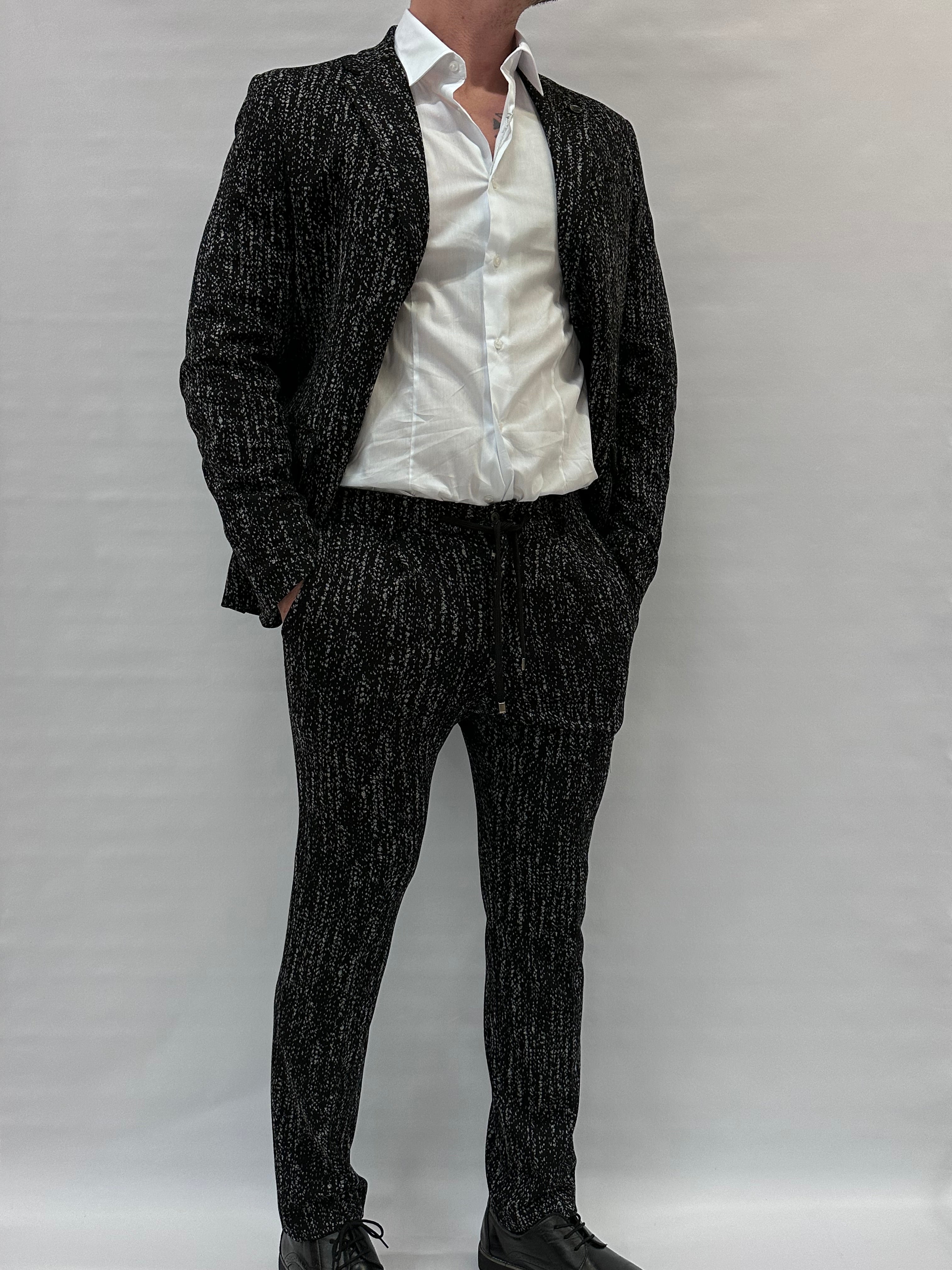 Coordinato XAGON MAN trama a punte di grigio, COD: PGXARI e PBXARI