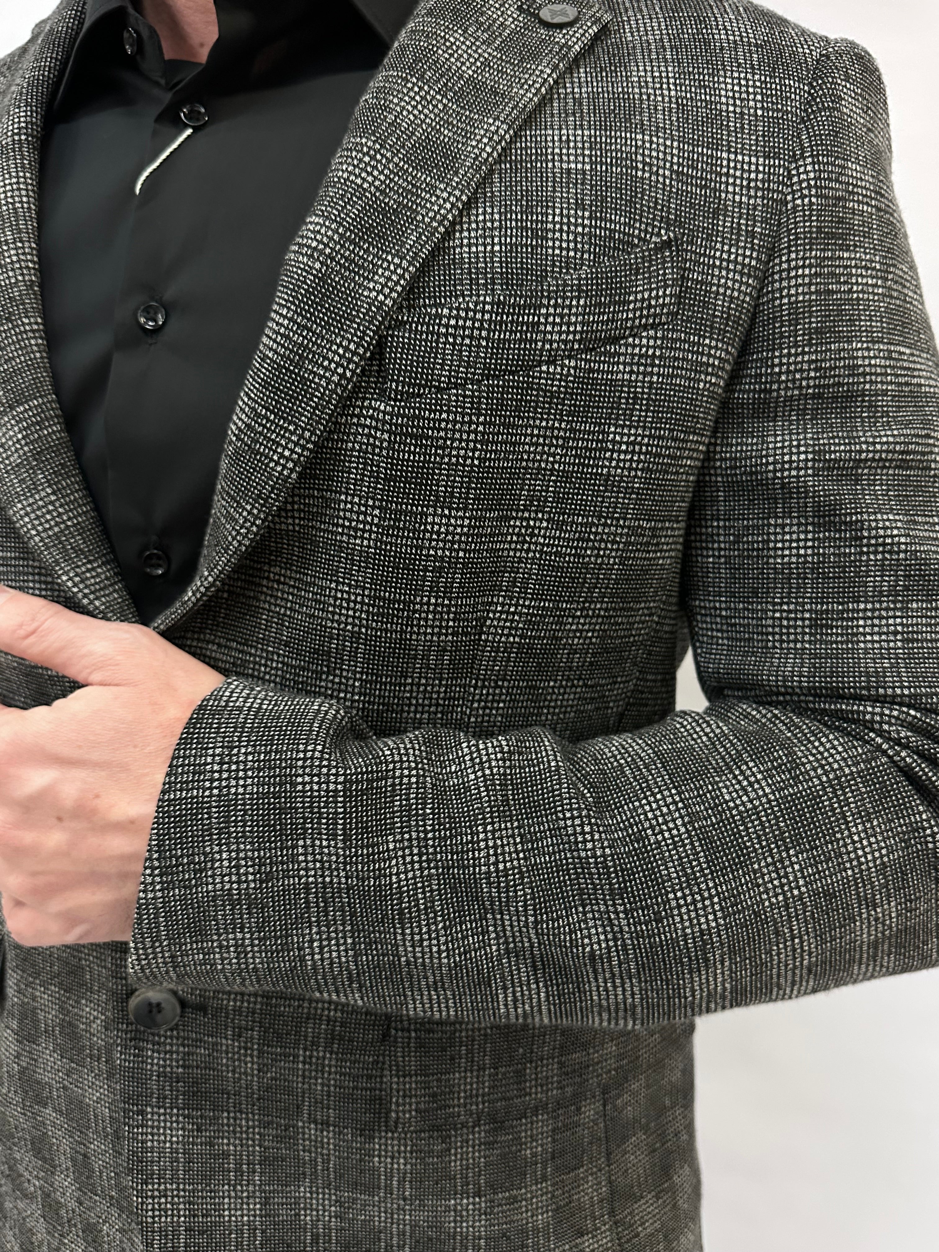 Giacca XAGON MAN trama a quadri disponibile con pantalone in coordinato - COD: P13BER