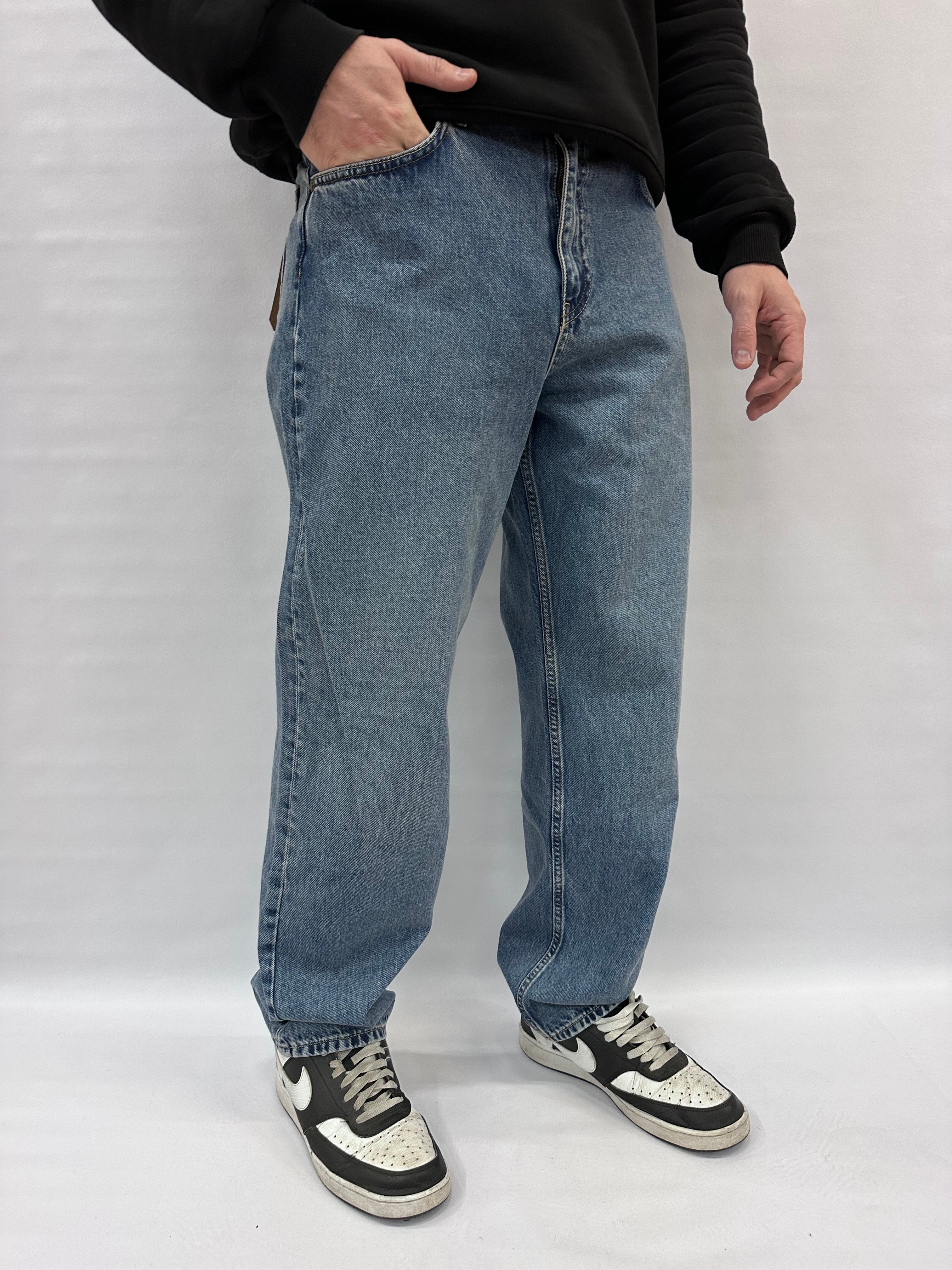 Jeans PONT modello wide color Blu Denim - COD: CLEVELAND30