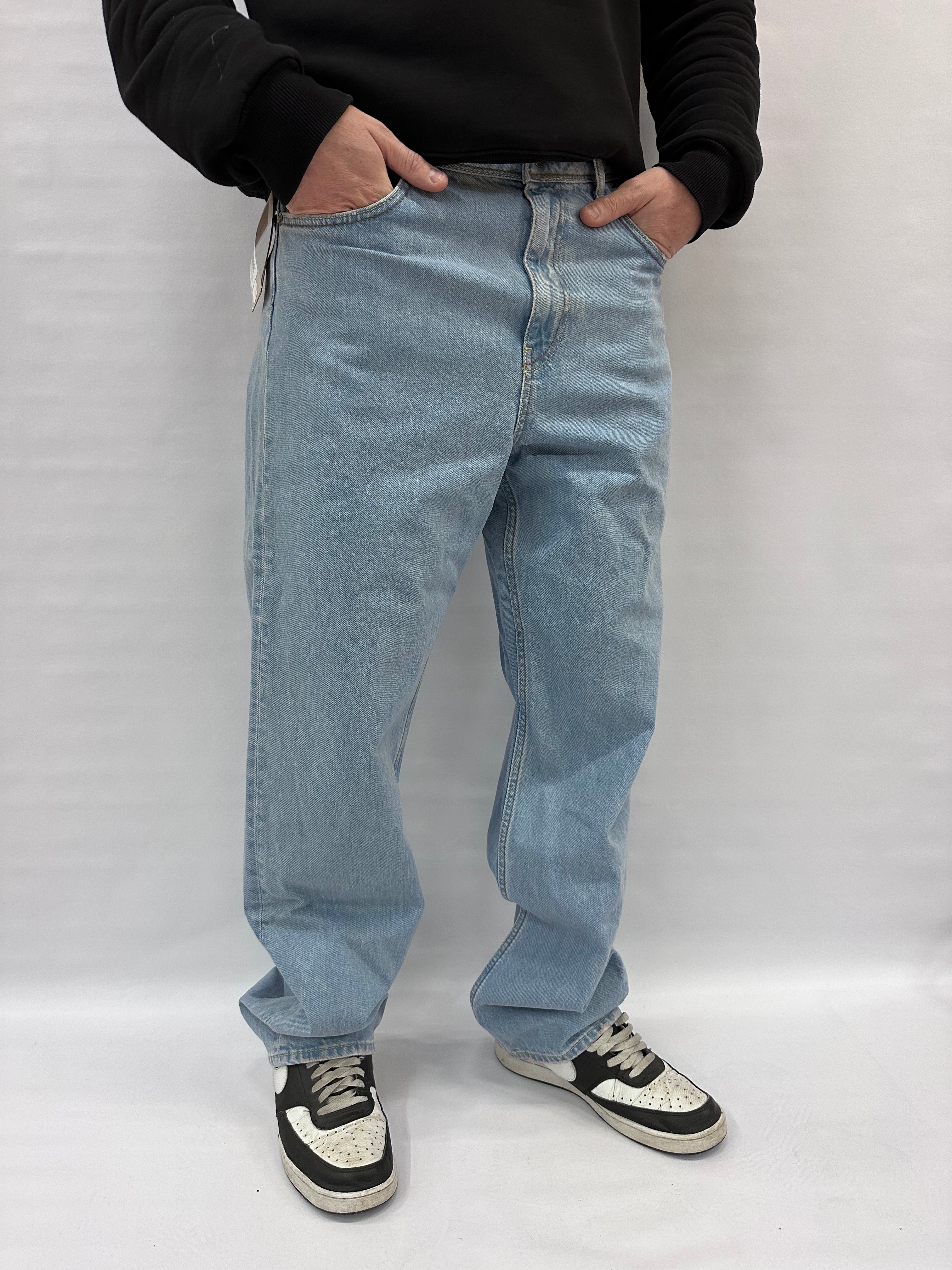 Jeans PONT modello wide color Blu Chiaro - COD: CLEVELAND45