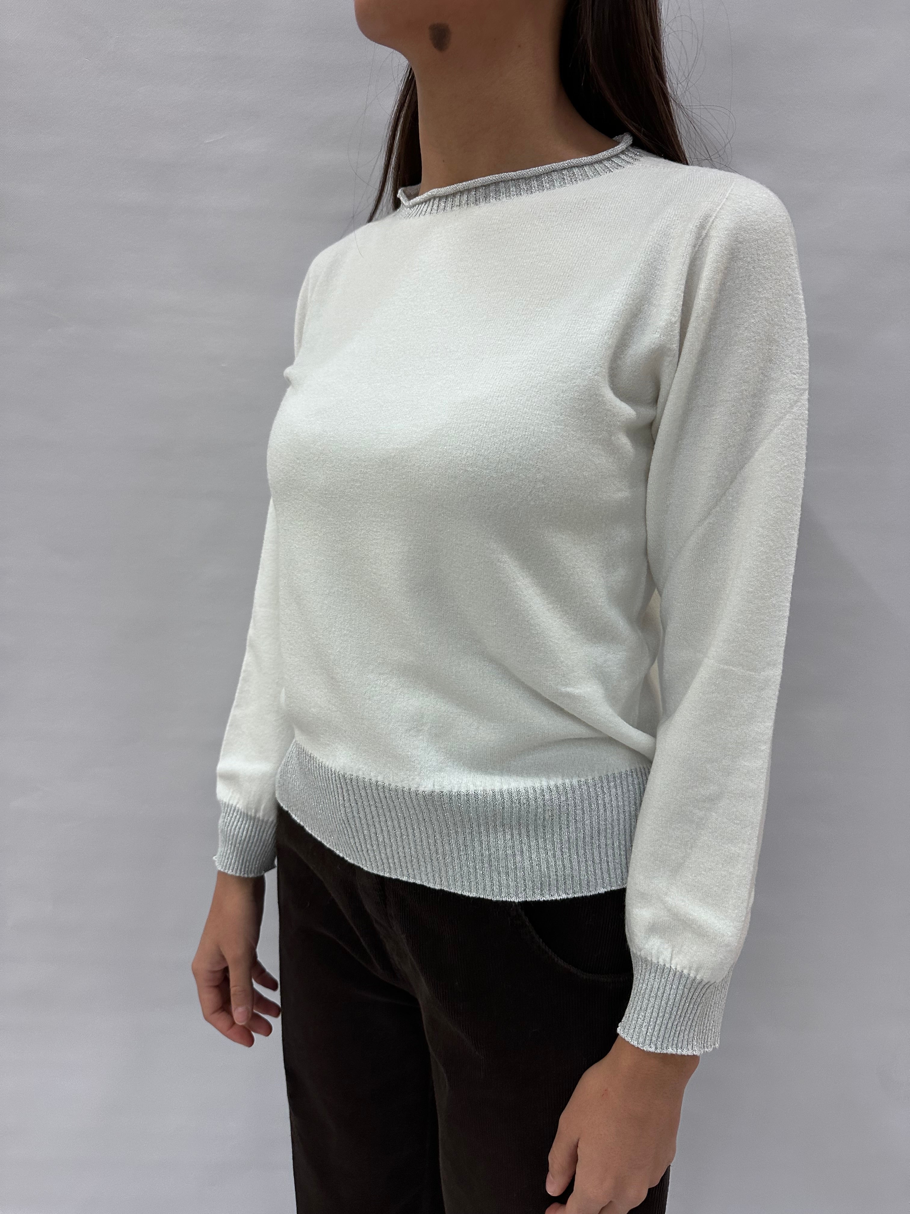 Maglione BLUEJOINT con dettaglio punto luce , COD: 9158